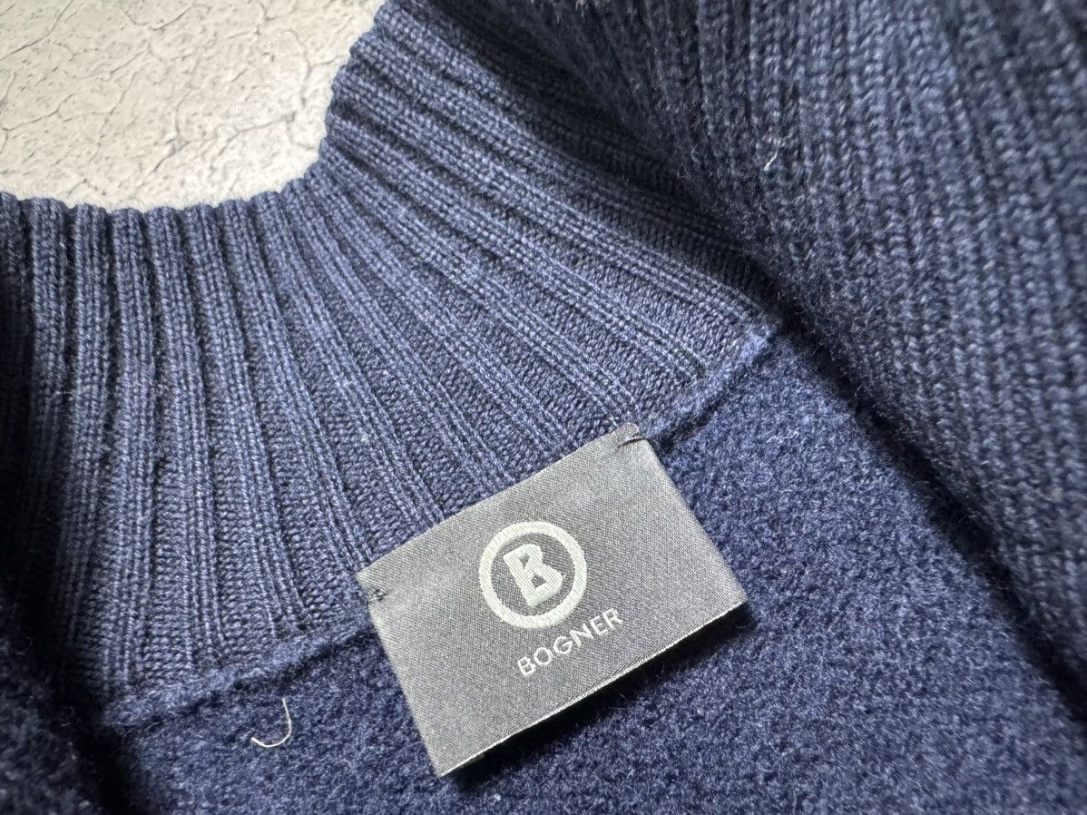 Bogner Bogner Wool Sweater 1/4 Zip Outdoor Women’s Size US 12 Size XL / US 12-14 / IT 48-50 - 7 Thumbnail