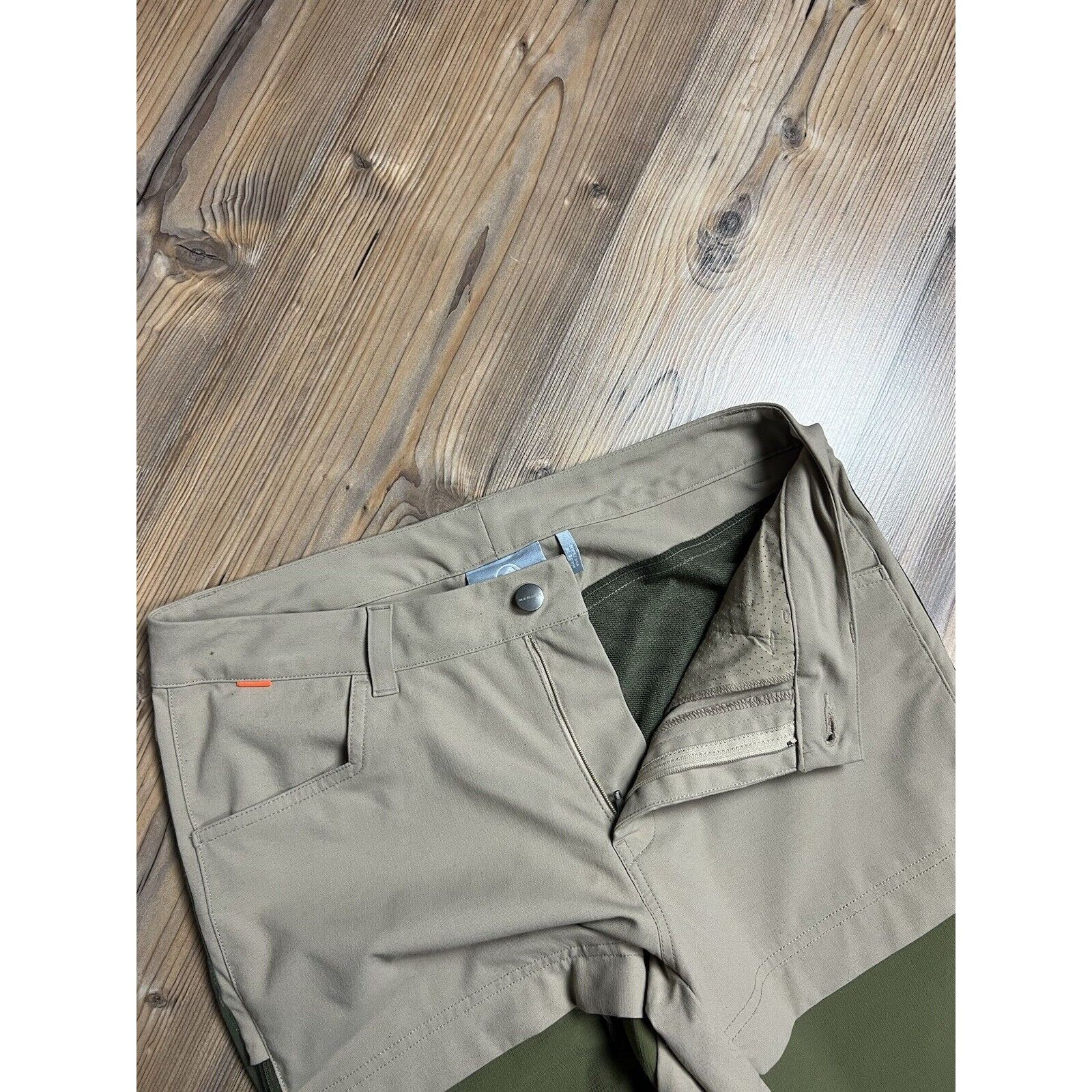 Mammut Mammut Green Beige Stretchy Cargo Hiking Pants Size EU 46 (3 Size US 30 / EU 46 - 12 Thumbnail
