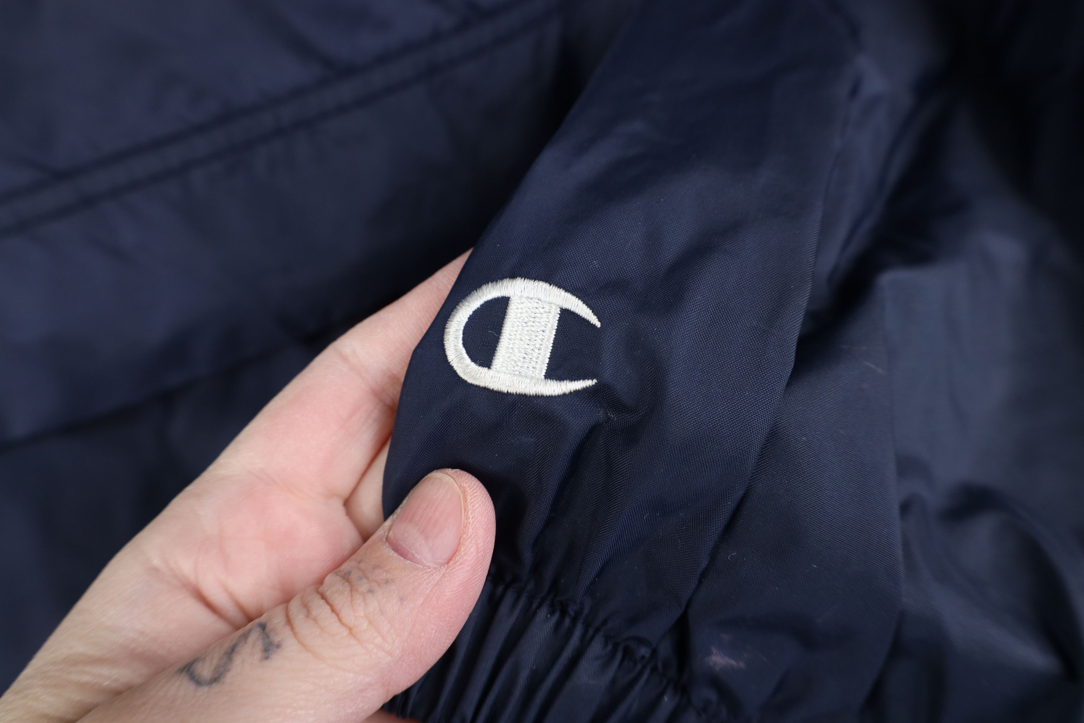 Champion Vintage Champion University of Michigan Hooded Anorak Jacket Size US L / EU 52-54 / 3 - 4 Thumbnail