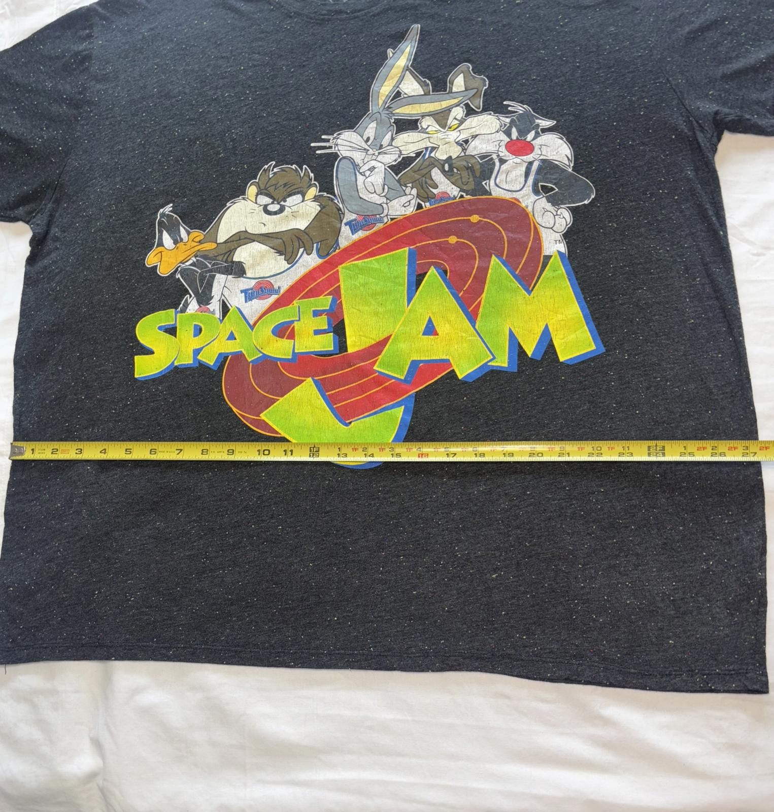 Designer 3XL Vintage Space Jam Graphic T-Shirt Size US XXL / EU 58 / 5 - 6 Thumbnail