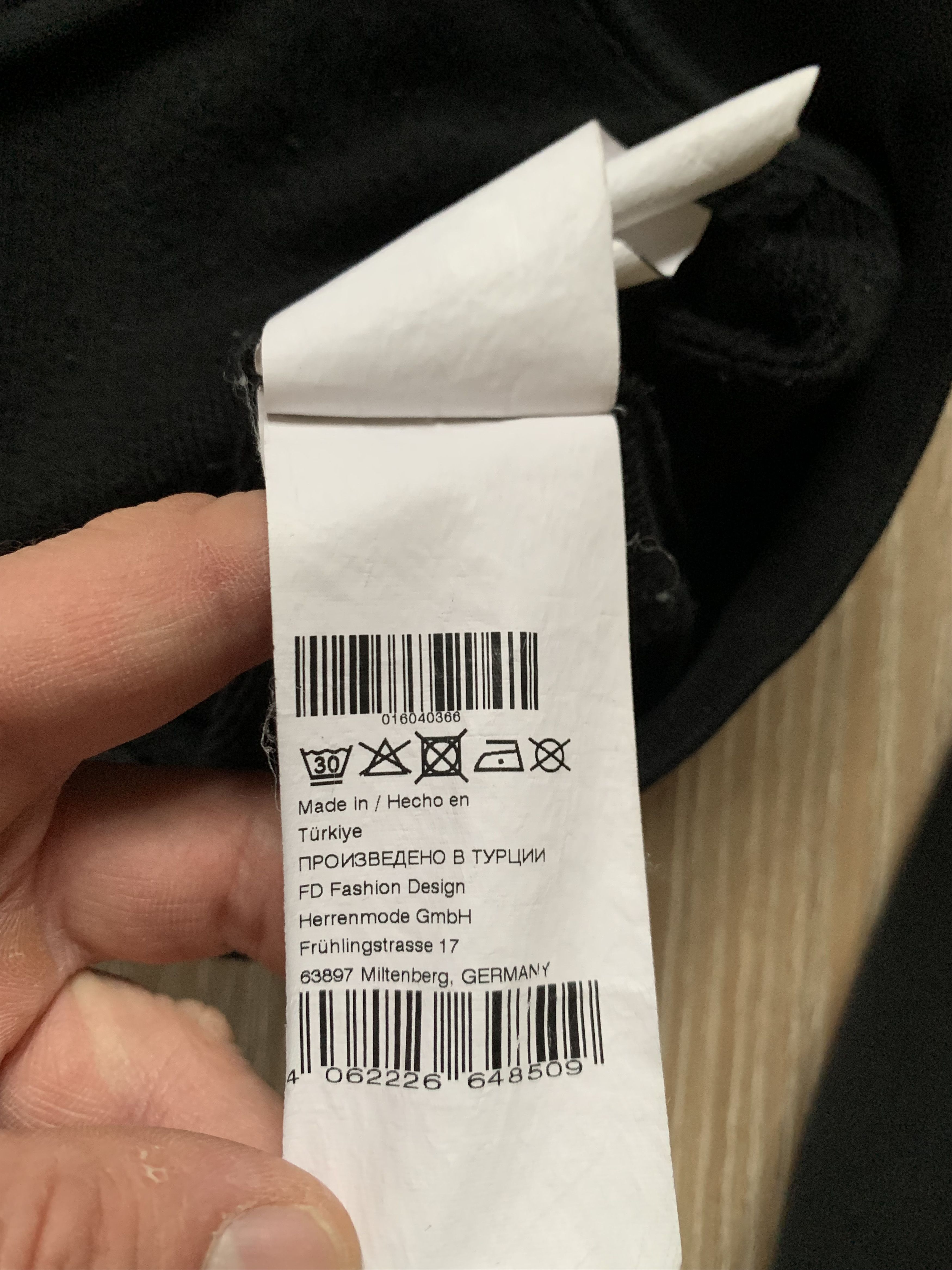 Karl Lagerfeld × Vintage Karl Lagerfeld Black Zip Jacket Cotton Olympic Size US L / EU 52-54 / 3 - 10 Thumbnail