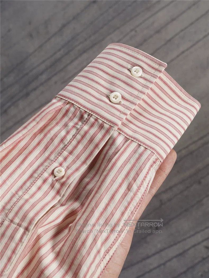 Brunello Cucinelli Brunello Cucinelli size 39 Men's Island Cotton Shirt Size US M / EU 48-50 / 2 - 6 Thumbnail