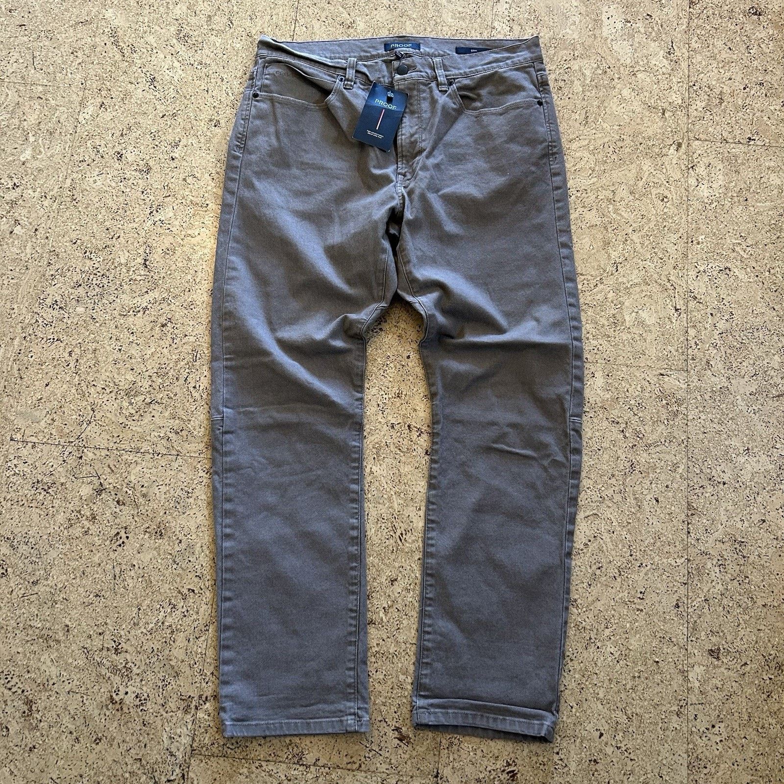 Huckberry NEW Proof Rover Stretch Canvas Slim Fit Pants 33x30 Size US 33 - 1 Thumbnail