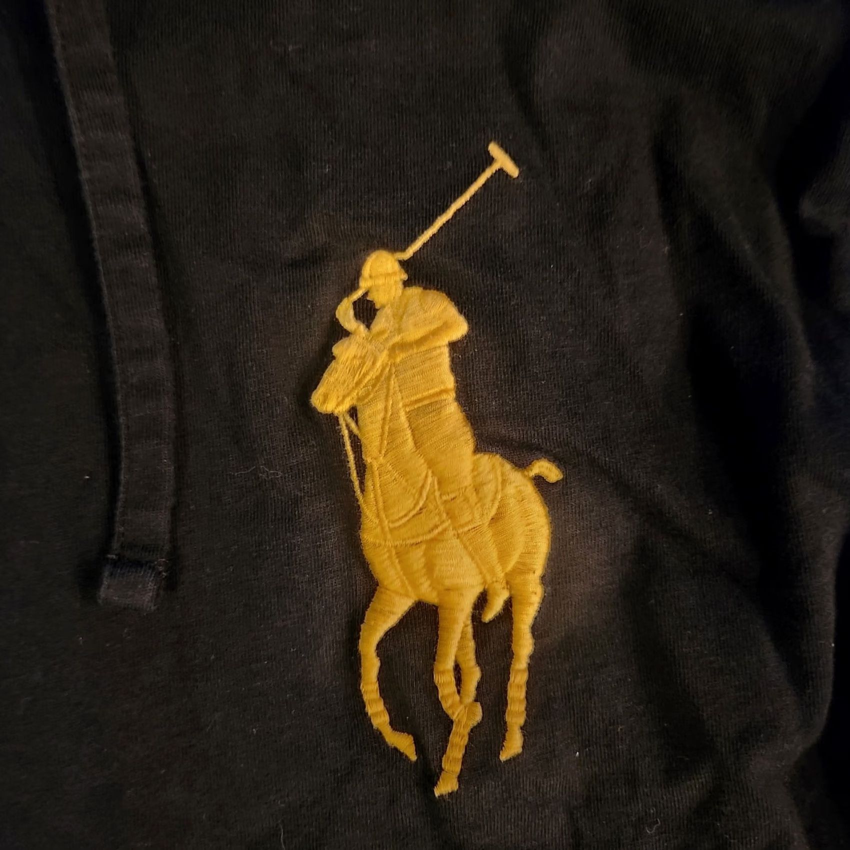 Polo Ralph Lauren Polo Ralph Lauren Hoodie Mens Small Black Big Pony Lightweight Pullover Graphic Print Hooded Sports Vintage? No Size US S / EU 44-46 / 1 - 4 Thumbnail
