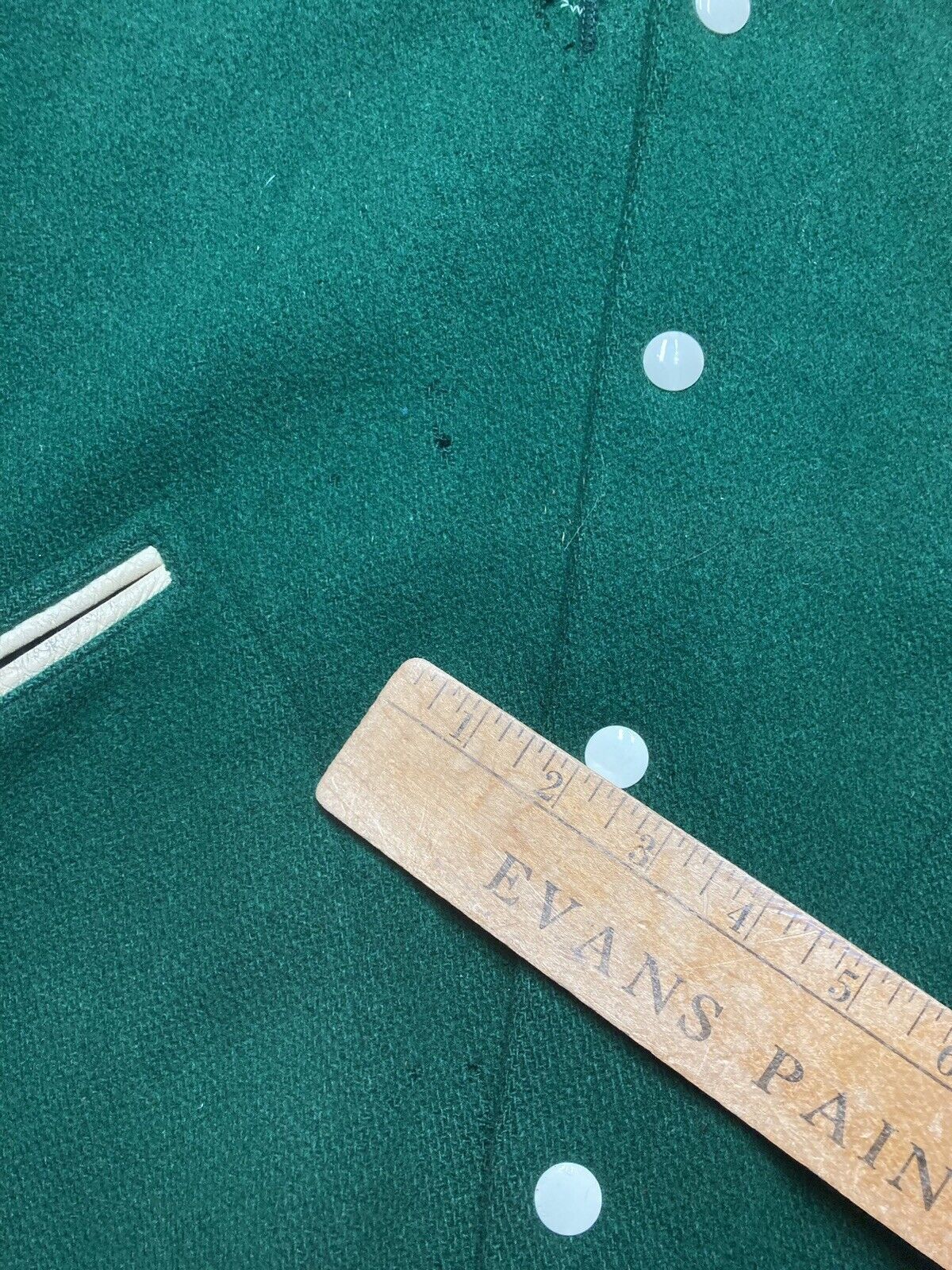 Vintage 1950s wool jacket Michigan State University MSU band L Size US L / EU 52-54 / 3 - 5 Thumbnail