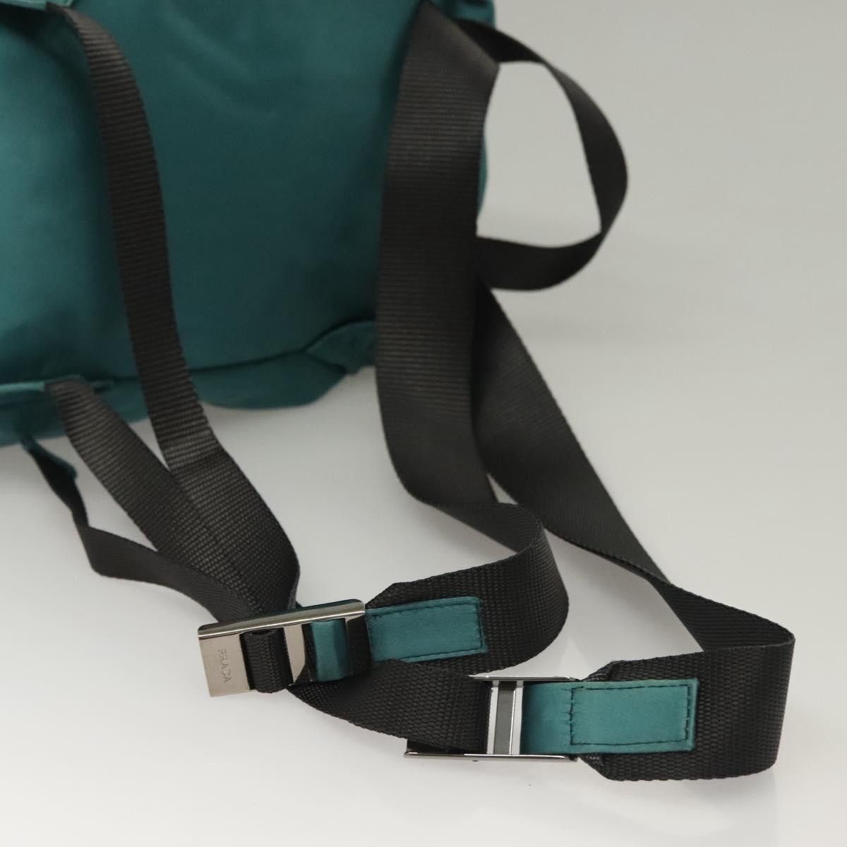 Prada PRADA Backpack Satin Blue Size ONE SIZE - 9 Thumbnail