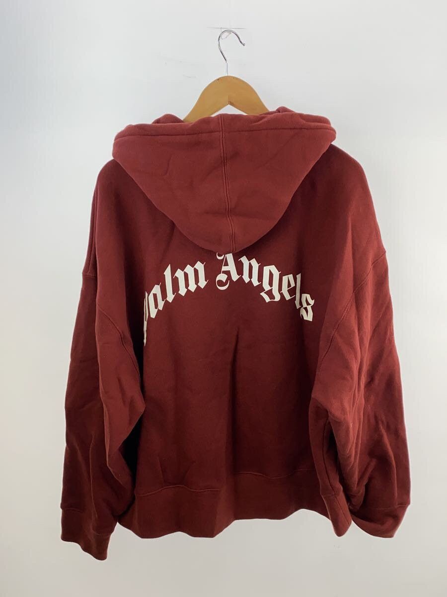 Palm Angels Palm Angels x Moncler Cotton Hoodie Bordeaux Size US L / EU 52-54 / 3 - 2 Thumbnail