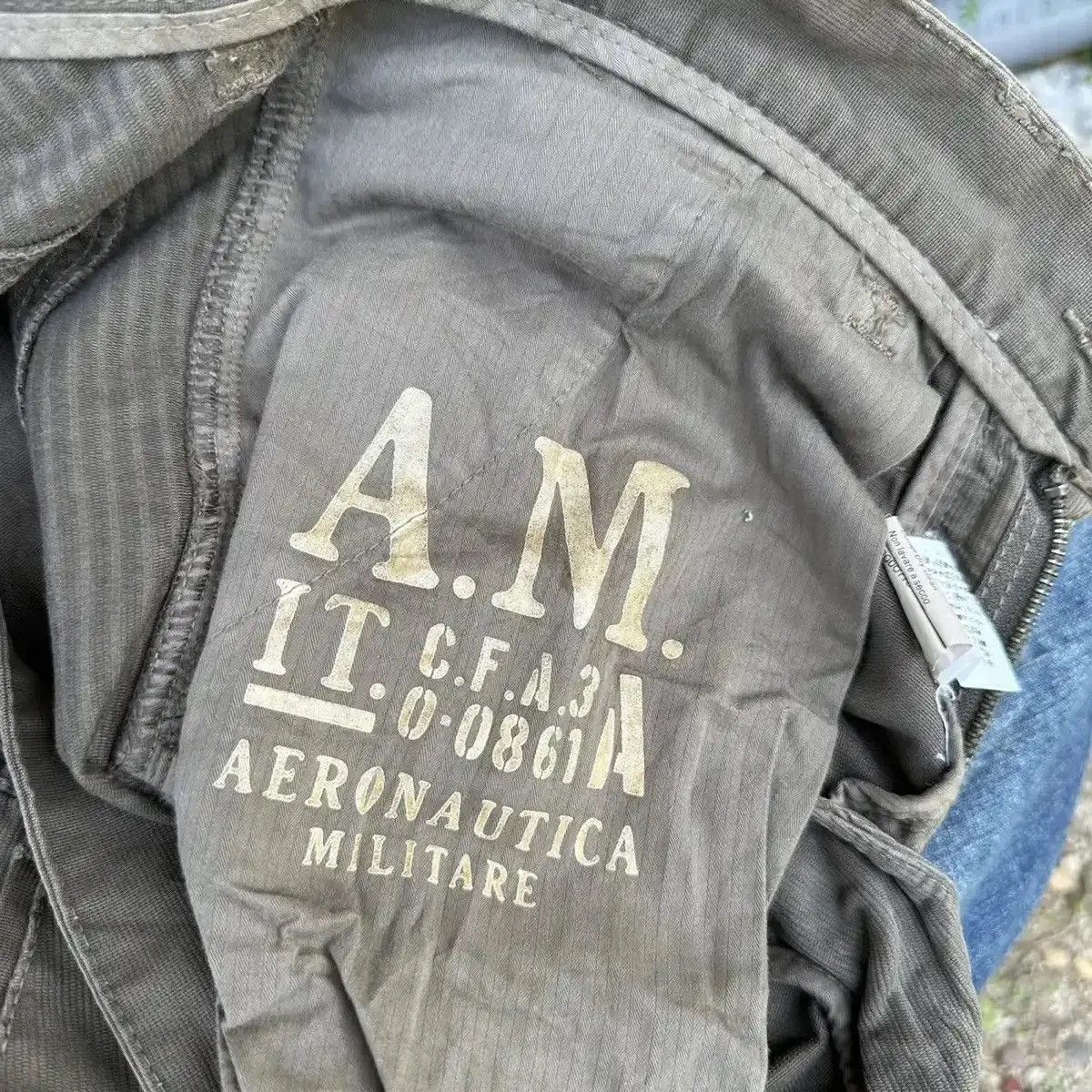 Aeronautica Militare 💥 STEALS 💥 AERONAUTICA MILITARE TROUSERS MULTIPOCKET CARGO Size US 32 / EU 48 - 11 Thumbnail