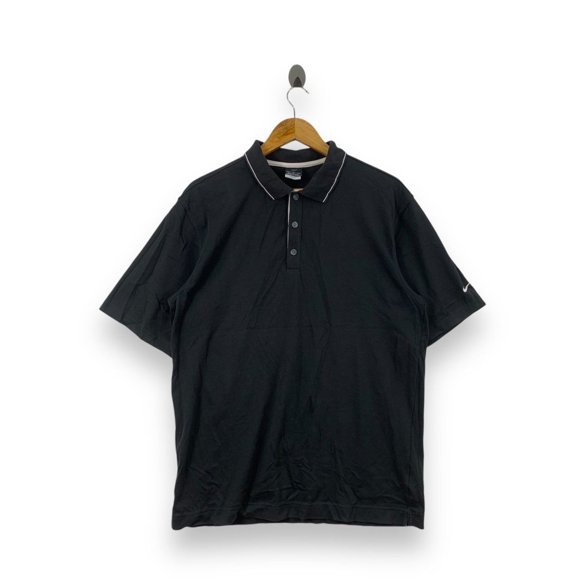Nike Vintage NIKE GOLF COLLECTION Tiger Woods Polo Tee Shirt Size US M / EU 48-50 / 2 - 1 Thumbnail