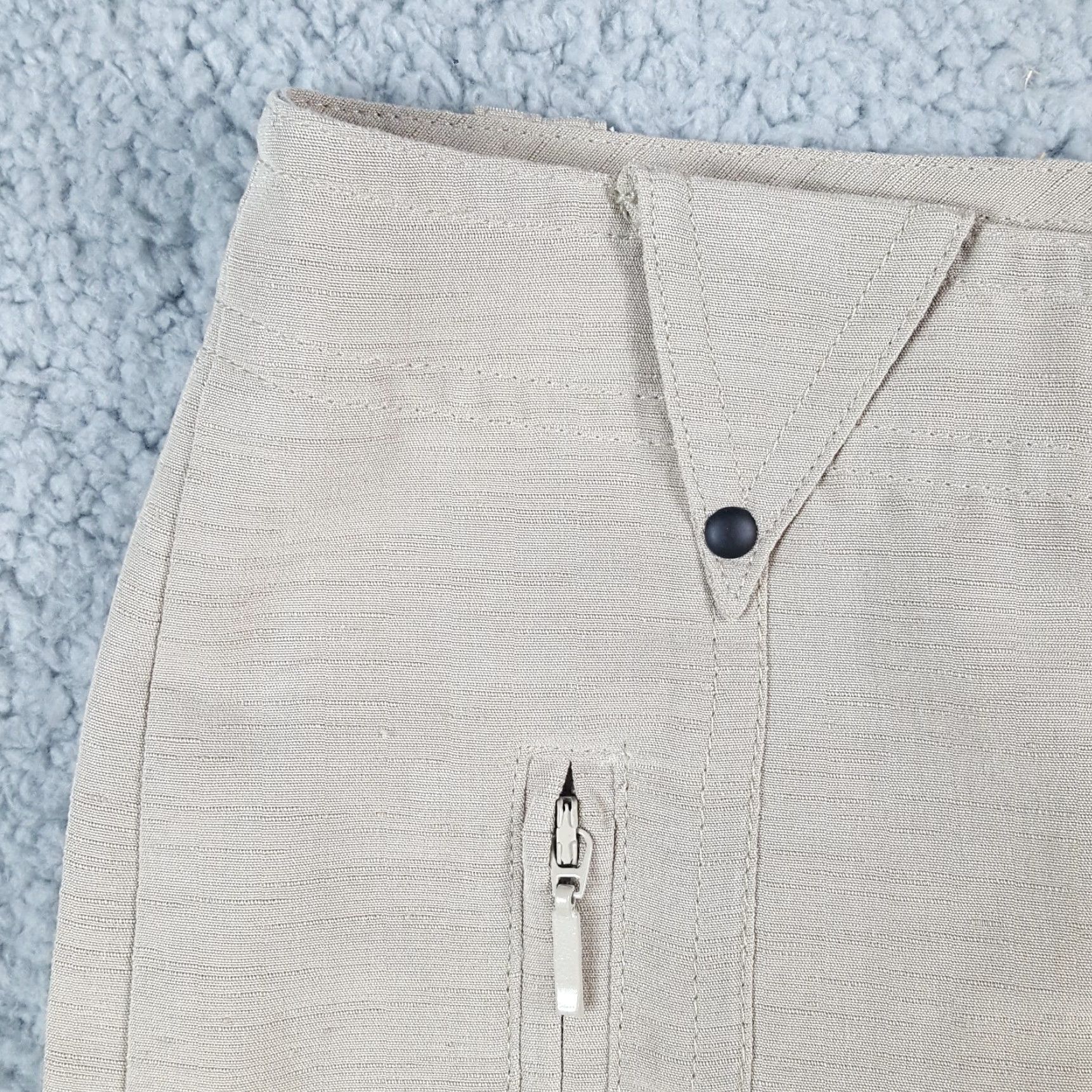 Vintage Y2K Preppy High Waist Relaxed Women's Size 12 Retro Chino Shorts Golf Pockets Size 34" / US 12 / IT 48 - 4 Thumbnail