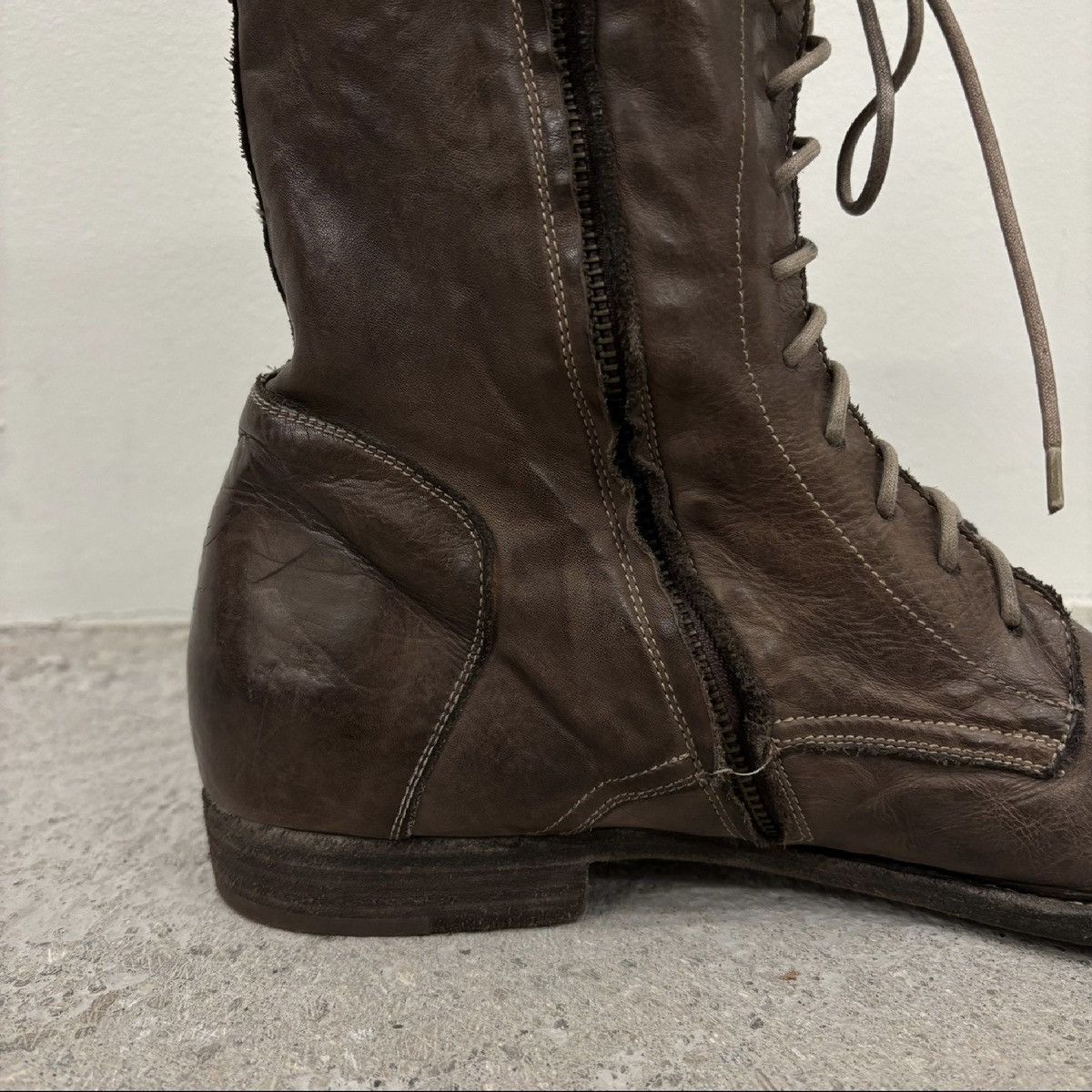Alexander McQueen Alexander McQueen Brown Leather Riding Boots Size US 9.5 / EU 42-43 - 6 Thumbnail
