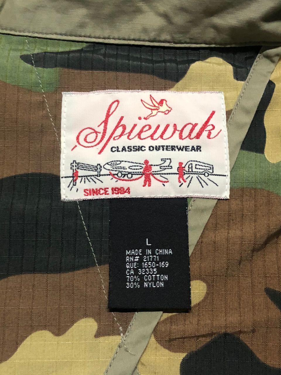 I. Spiewak And Sons Spiekwalk Classic Outerwear Light Jacket Sunfaded Sleeve Size US L / EU 52-54 / 3 - 16 Thumbnail