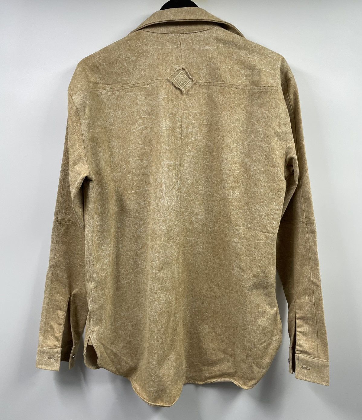 Other CNCPTS Beige Denim Rugby Long Sleeve Shirt Small Size S / US 4 / IT 40 - 10 Thumbnail
