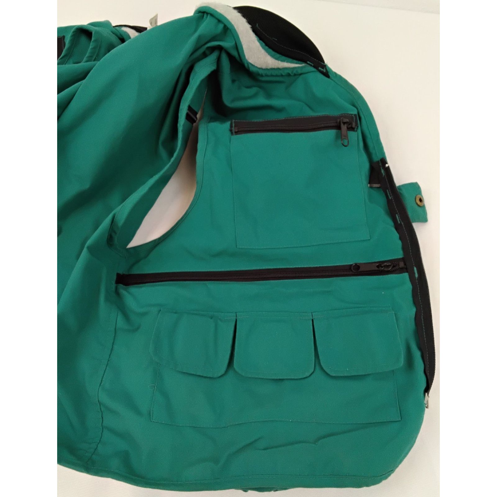 Cabelas Cabela's Fly Fishing Utility Vest Men's M Teal Cargo Pockets Size US M / EU 48-50 / 2 - 12 Thumbnail