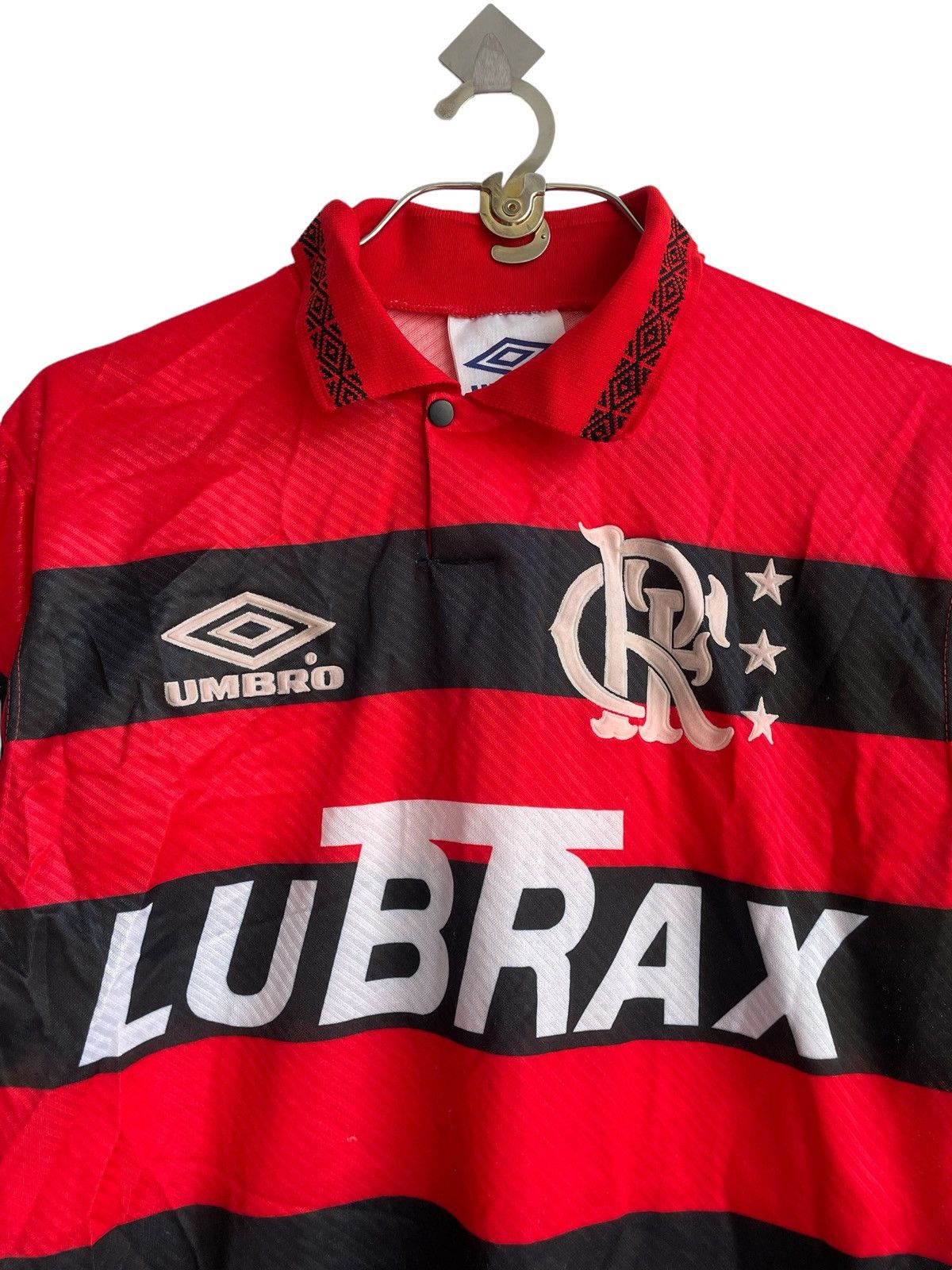 Umbro 1994/95 Vintage Umbro Flamengo Home Jersey Memorabilia Size US M / EU 48-50 / 2 - 4 Thumbnail
