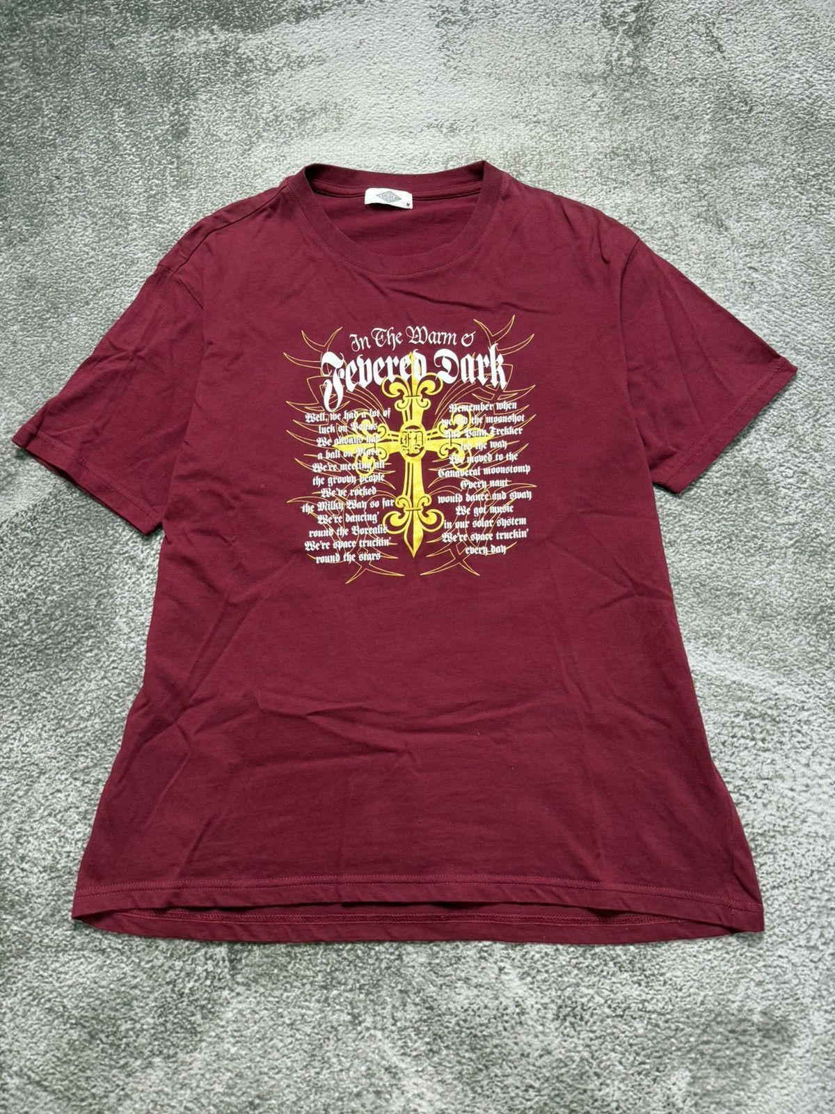 Jean Paul Gaultier Explosion cross poem tee Size US M / EU 48-50 / 2 - 1 Thumbnail