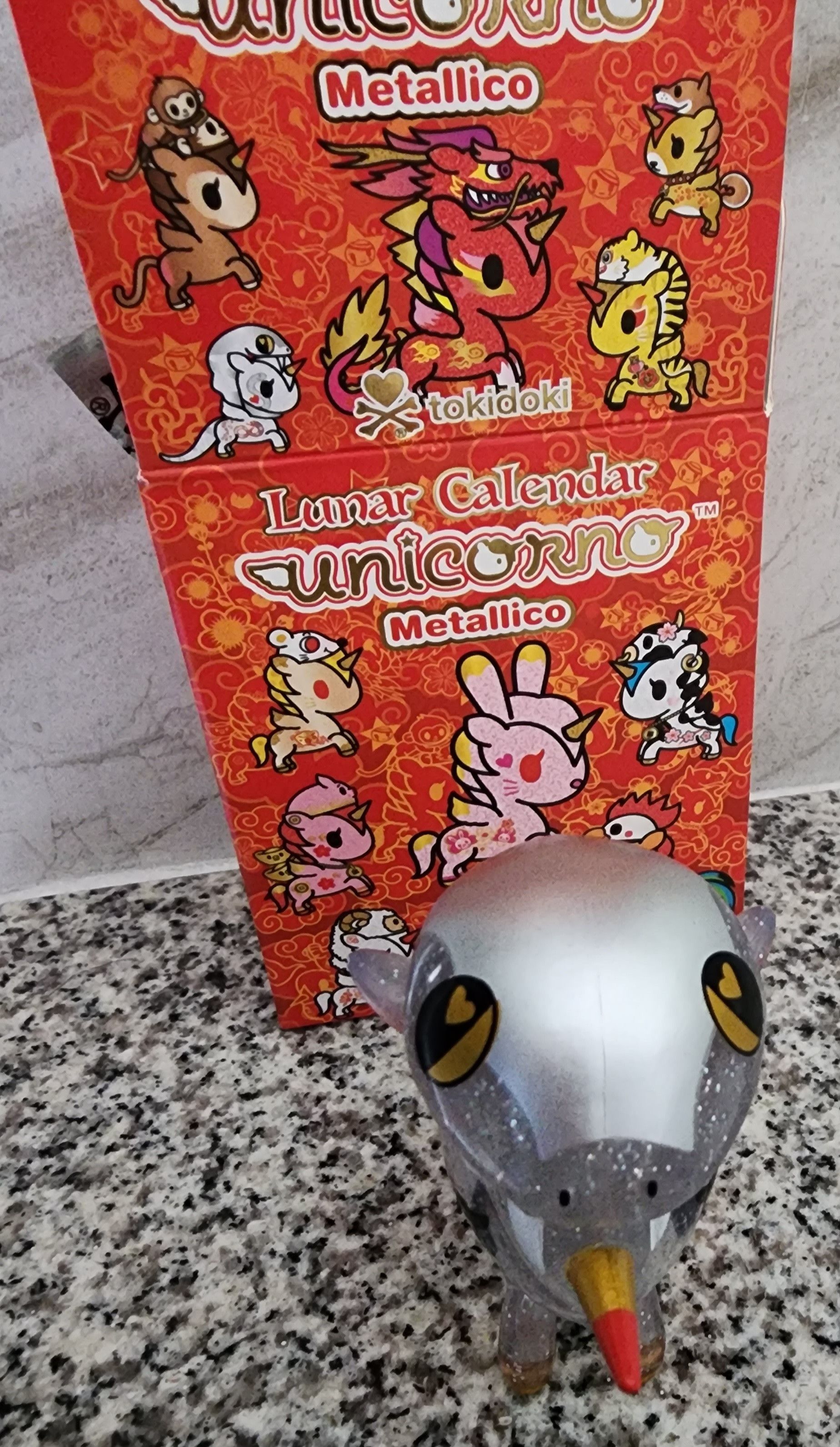 tokidoki Open Box Lunar Calendar Unicorno Metallico Snake 🐍 Size ONE SIZE - 6 Thumbnail