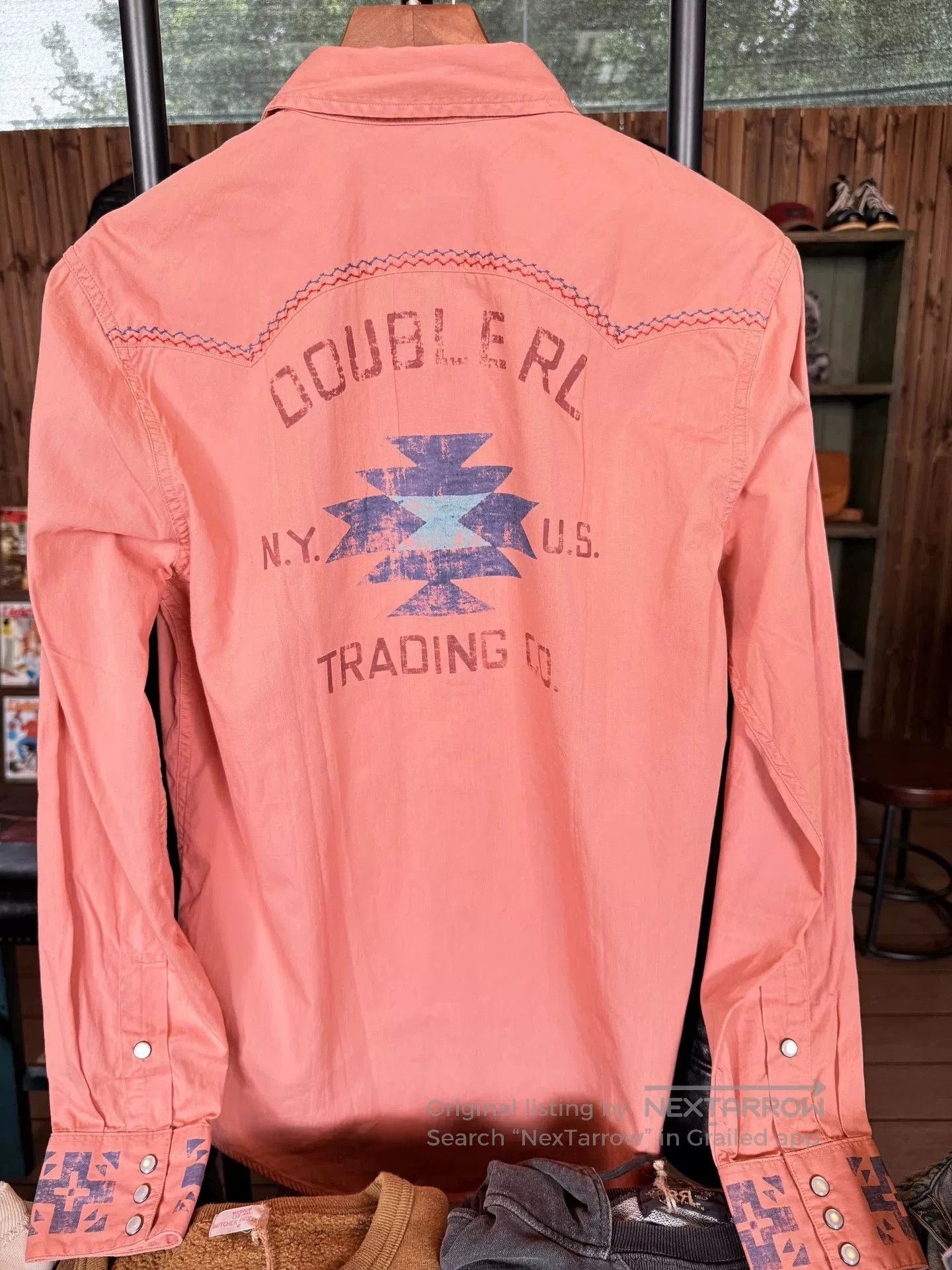 RRL Ralph Lauren RRL Double RL Western Shirt. Size US M / EU 48-50 / 2 - 2 Thumbnail