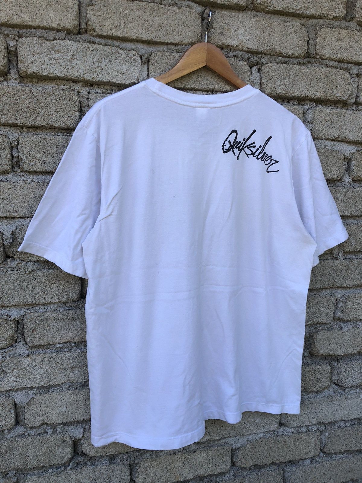 Quiksilver Vintage Y2K Quiksilver All Logo Surfing Tshirt Size US L / EU 52-54 / 3 - 11 Thumbnail