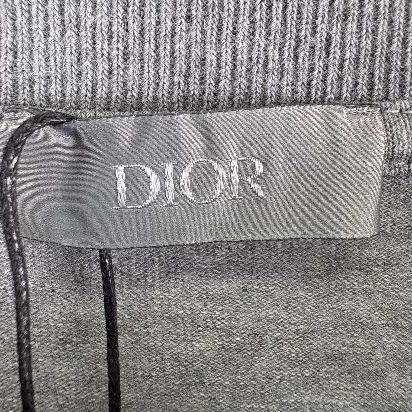 Dior Dior Embroidered Logo 100% Cotton T-Shirt S (Italian) Size US S / EU 44-46 / 1 - 5 Thumbnail