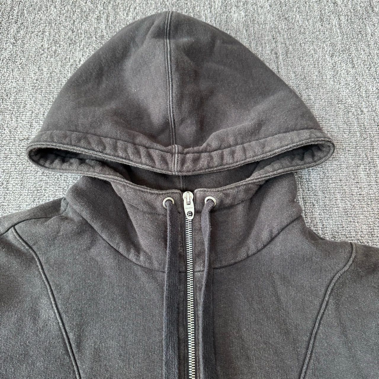 Gucci Gucci black arm belt logo half-zipper hoodie 2501-Nextarrow Size US S / EU 44-46 / 1 - 4 Thumbnail