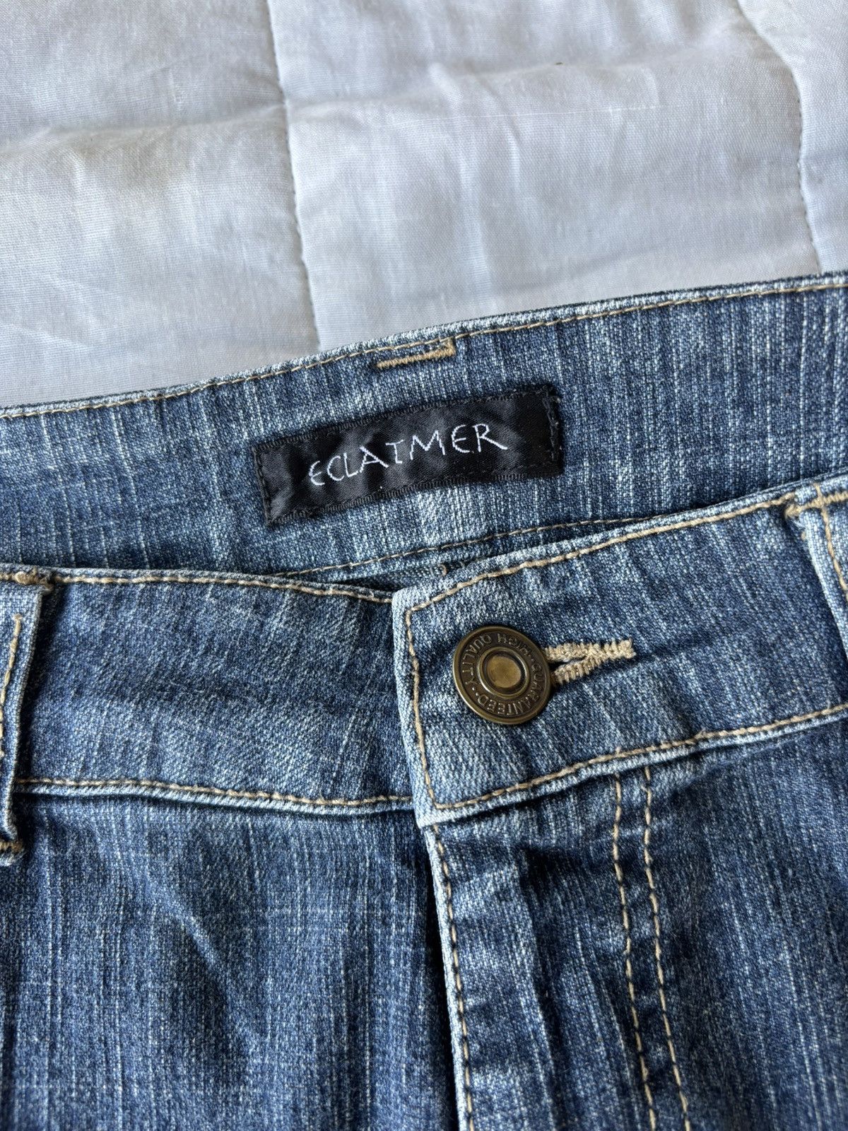 Tornado Mart 💥ECLATMER FLARE JEANS BOOTCUT TORNADO MART STYLE Size US 28 / EU 44 - 9 Thumbnail