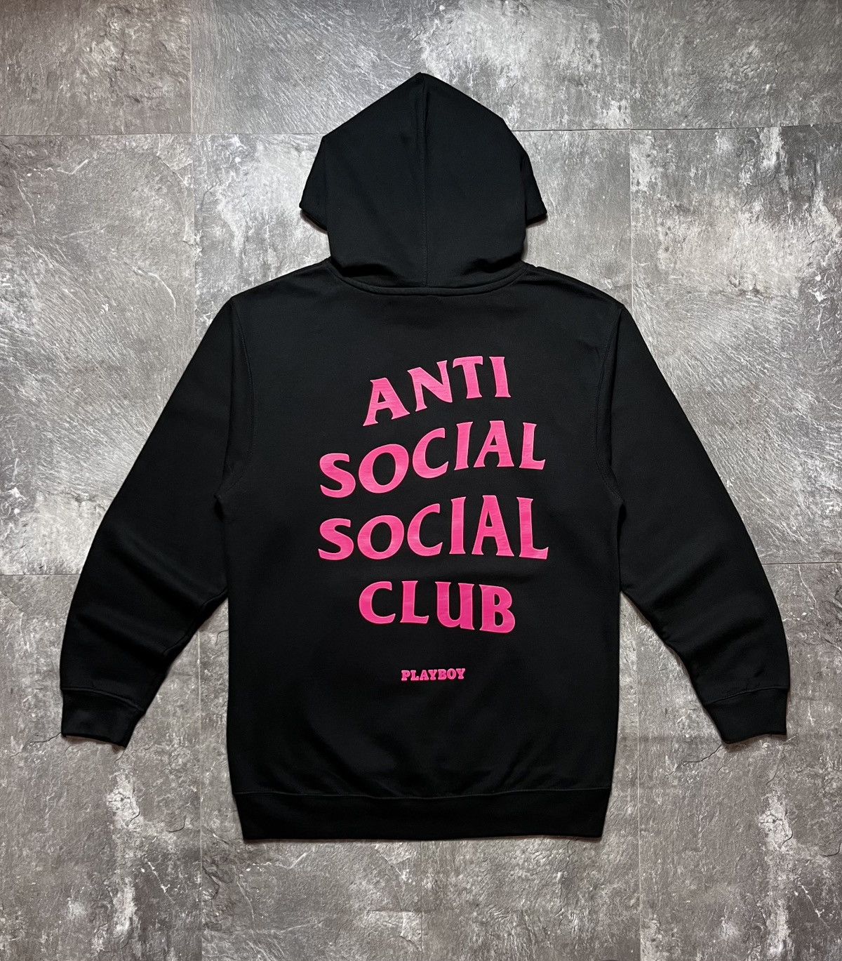 Anti Social Social Club × Playboy Anti Social Social Club Playboy Hoodie Black Pink Size US M / EU 48-50 / 2 - 4 Thumbnail