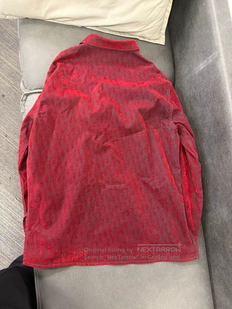 Dior Dior Red denim shirt limited to the Year of the Dragon Size US XL / EU 56 / 4 - 2 Thumbnail