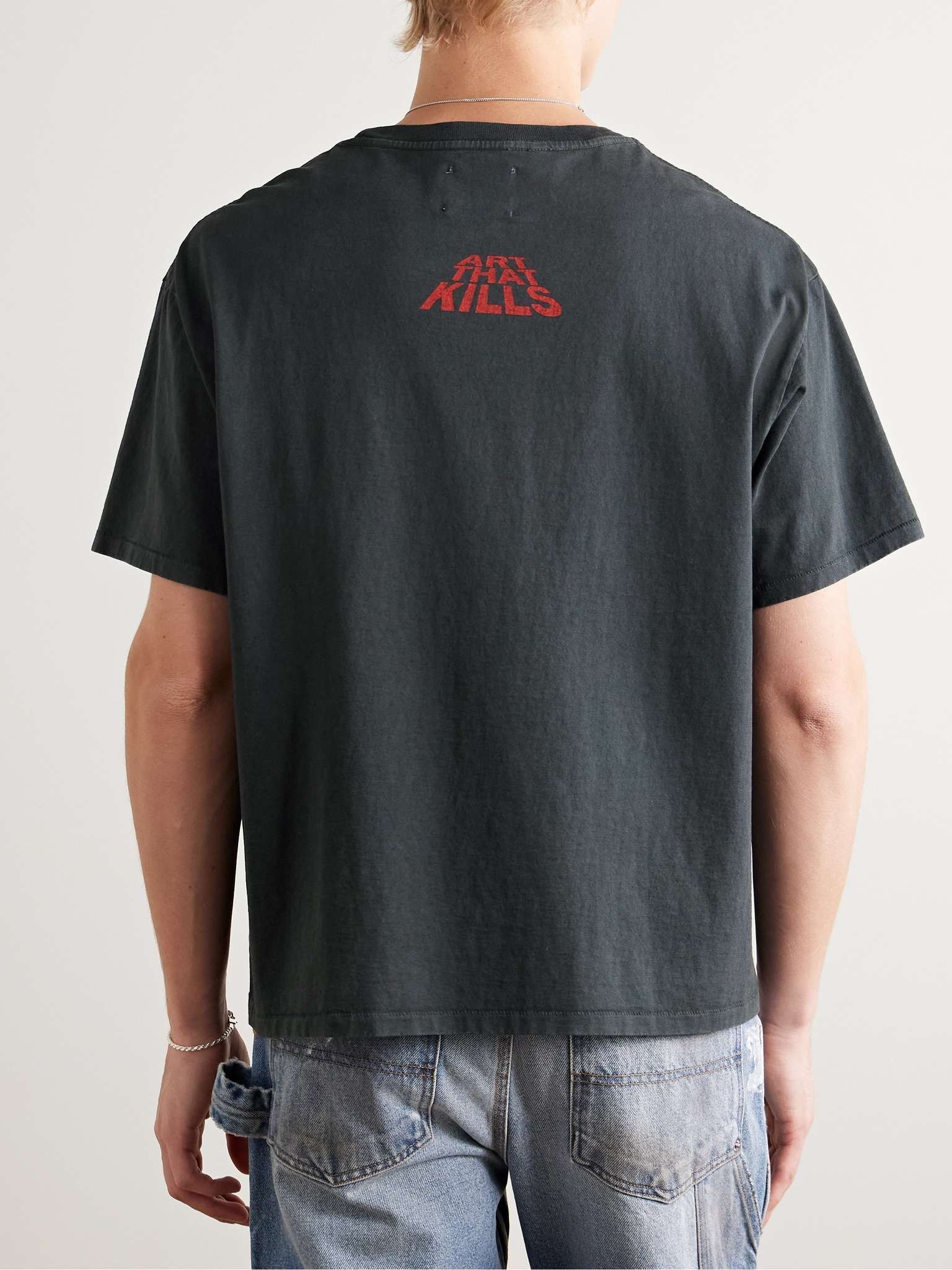 Gallery Dept. o1mle0326 Intro Extro Reversible Tee Shirt in Black Size US L / EU 52-54 / 3 - 6 Thumbnail