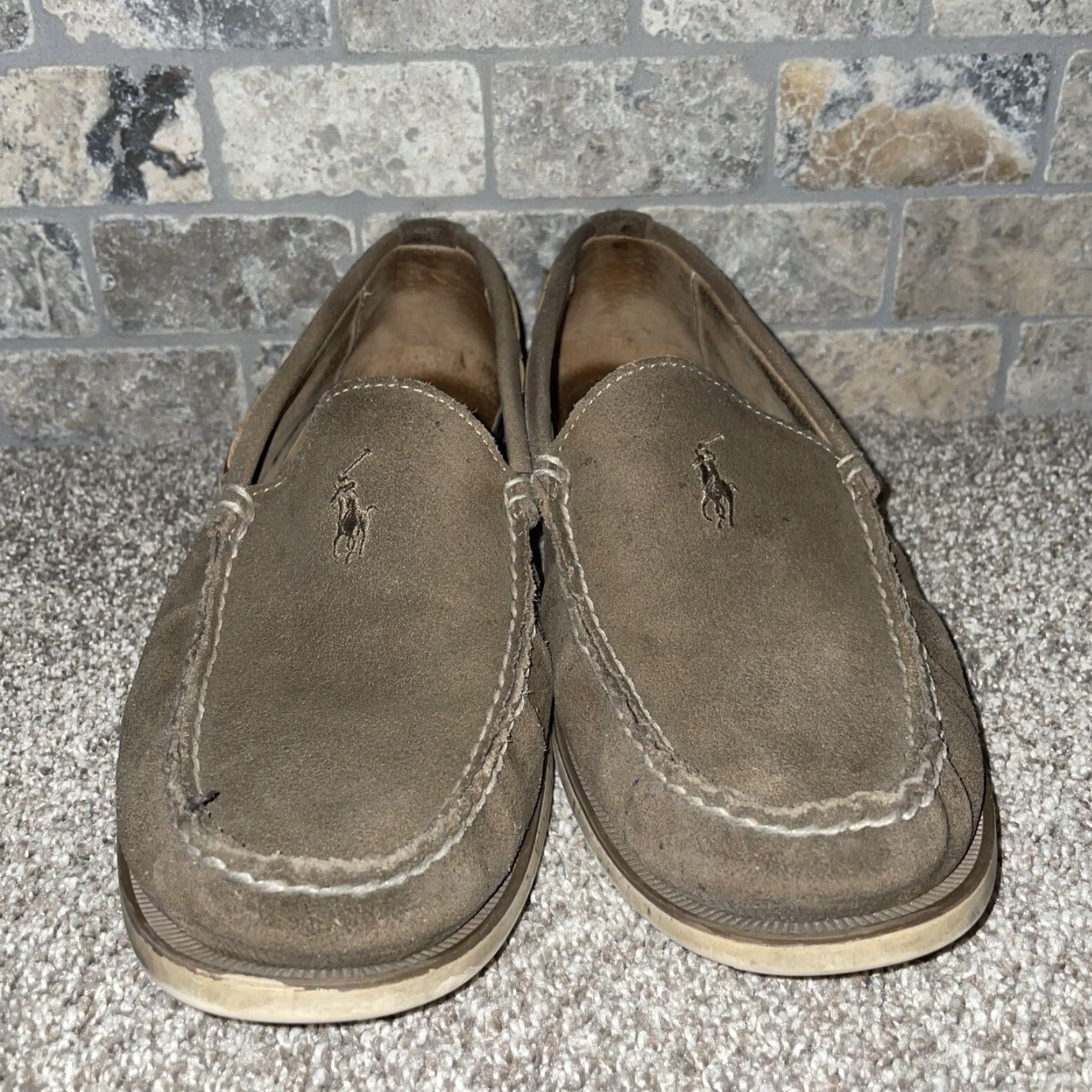 Polo Ralph Lauren Polo Ralph Lauren Blackley Slip On Leather Shoes Mens Size 10 Brown Leather Loafer Slip On Casual Shoes Size US M / EU 48-50 / 2 - 3 Thumbnail