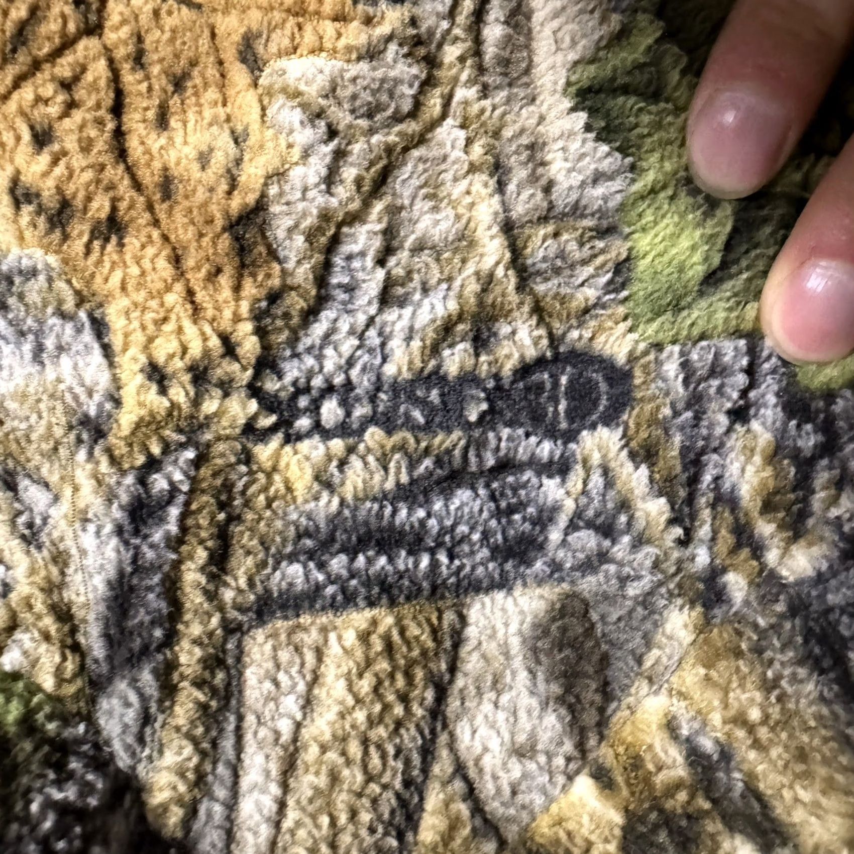 Vintage VINTAGE Cabela's Wind Shear Jacket Mens XL Camouflage 1/2 Zip Berber Seclusion 3D Windproof Size US XL / EU 56 / 4 - 2 Thumbnail
