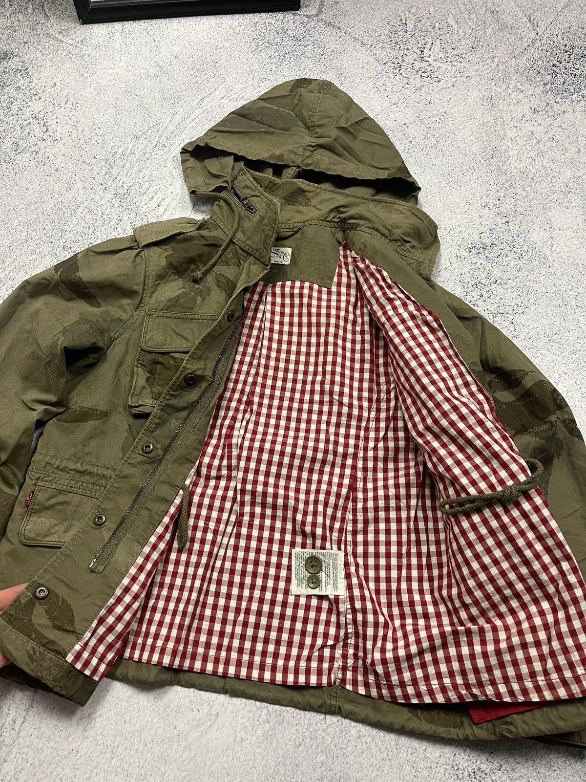 Levi's × Realtree Vintage Levis Real Tree Duck Camo M65 Military Jacket Rare Size S / US 4 / IT 40 - 15 Thumbnail