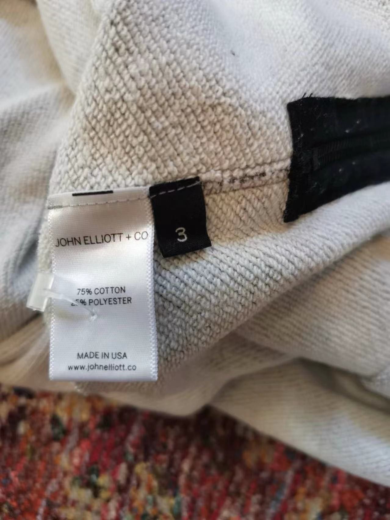 John Elliott John Elliott Archive side zip sweater crewneck villain grey Size US L / EU 52-54 / 3 - 3 Thumbnail
