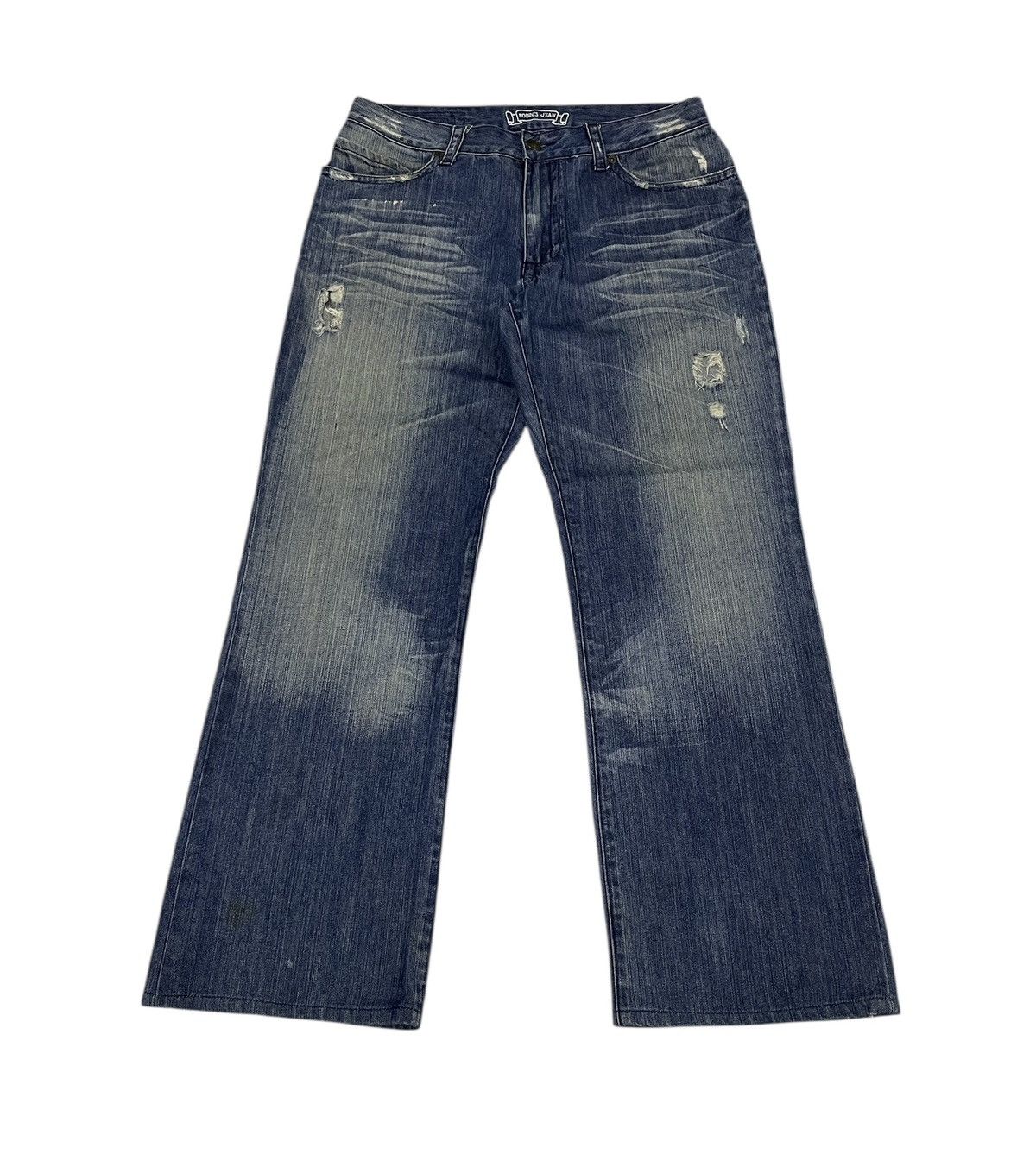 Robins Jeans Vintage Distressed Robins Jeans Size US 32 / EU 48 - 4 Thumbnail