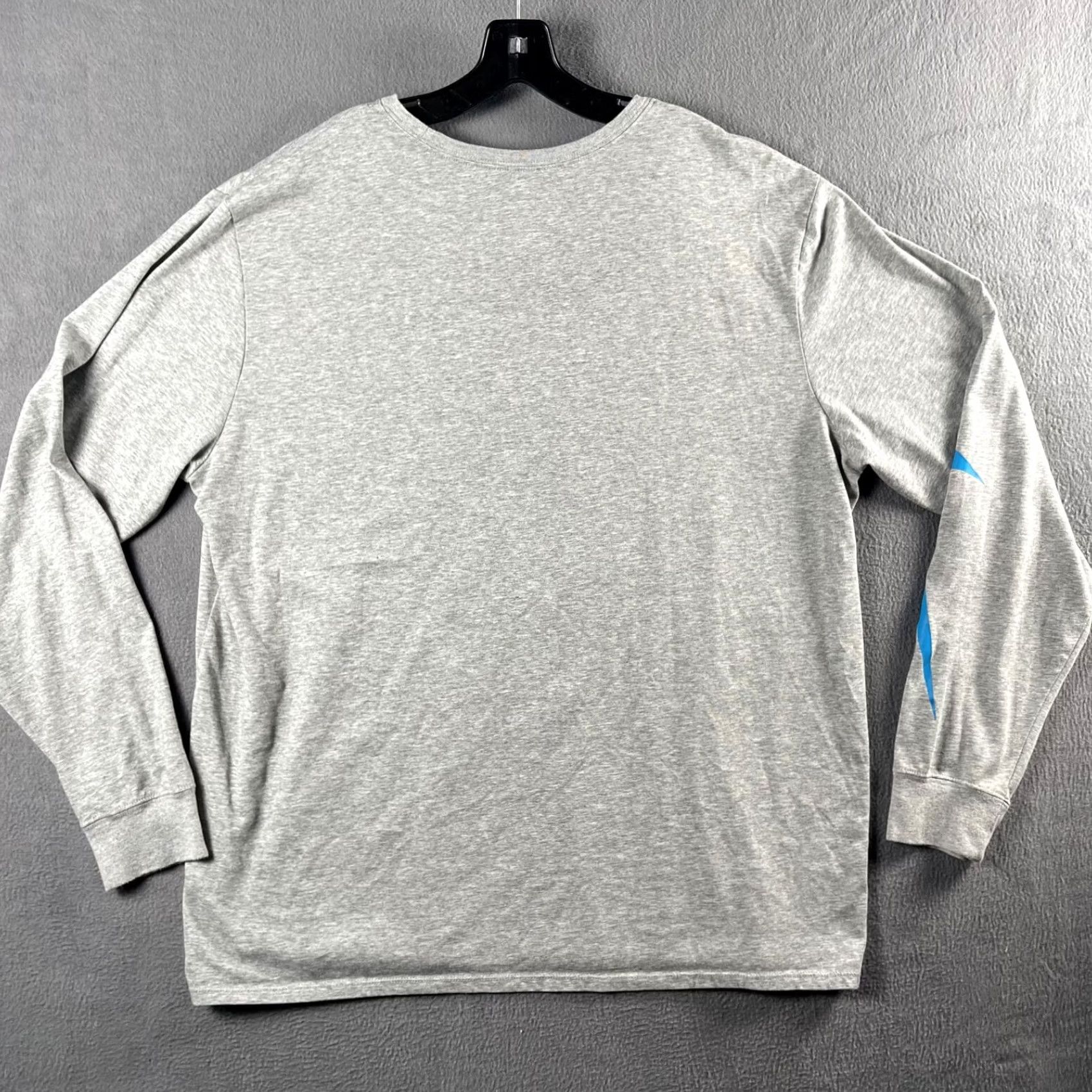 Nike Nike T-Shirt Mens L/S 2XL Gray Dry Fit Elite Athletic Cut Workout Gym Swoosh Size US XXL / EU 58 / 5 - 3 Thumbnail