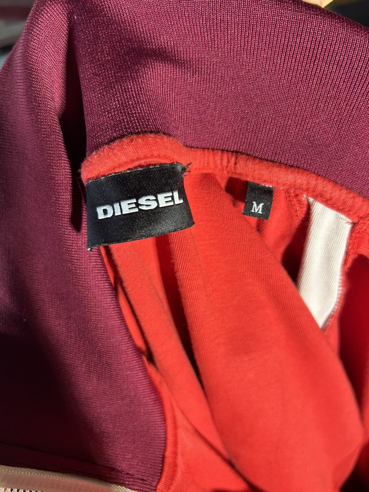 Diesel 🔴Red Diesel zip up Hoodie🔴 Size US M / EU 48-50 / 2 - 6 Thumbnail