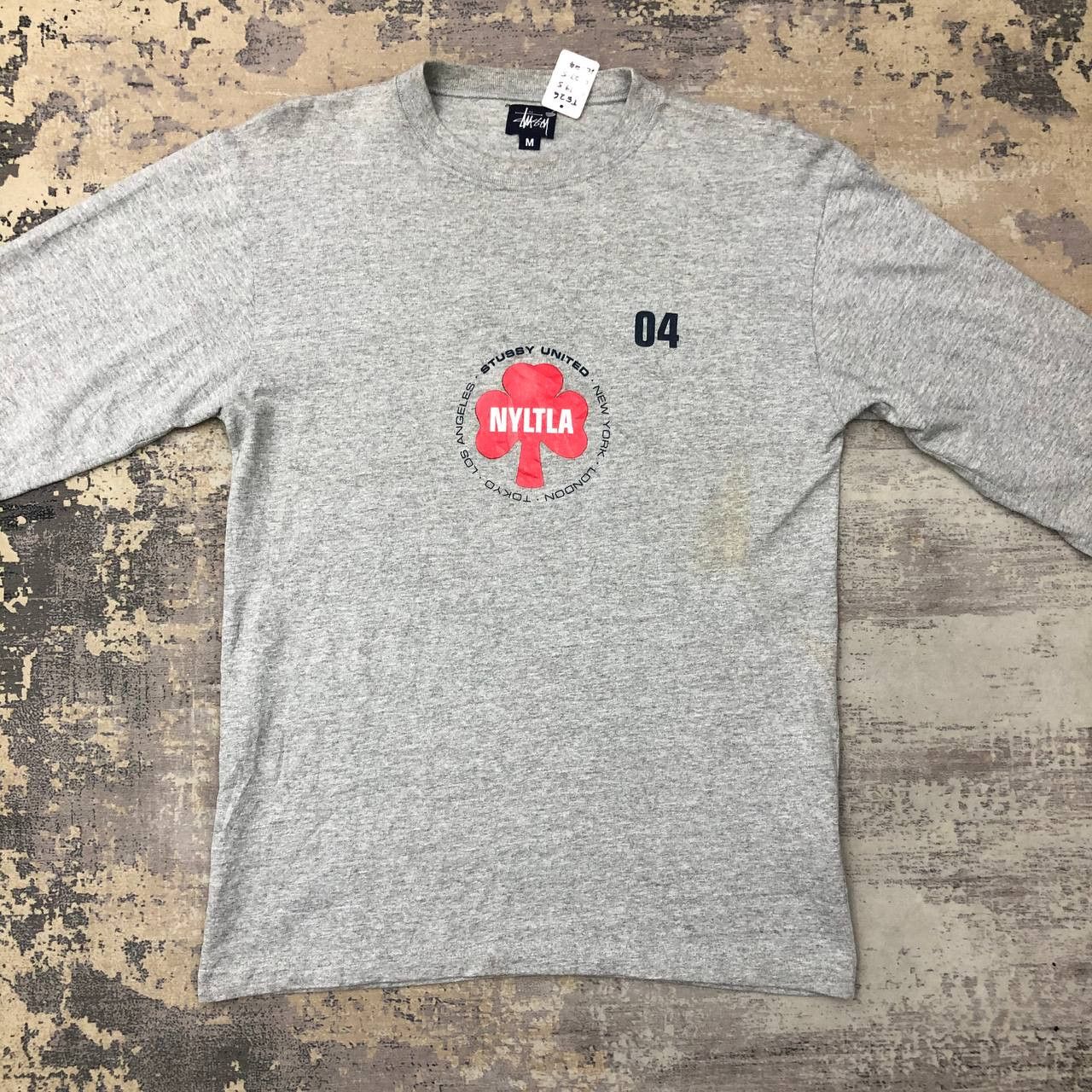 Stussy T526 VTG MADE IN USA NO.4 NYTLA STUSSY TOUR TEE Size US M / EU 48-50 / 2 - 2 Thumbnail