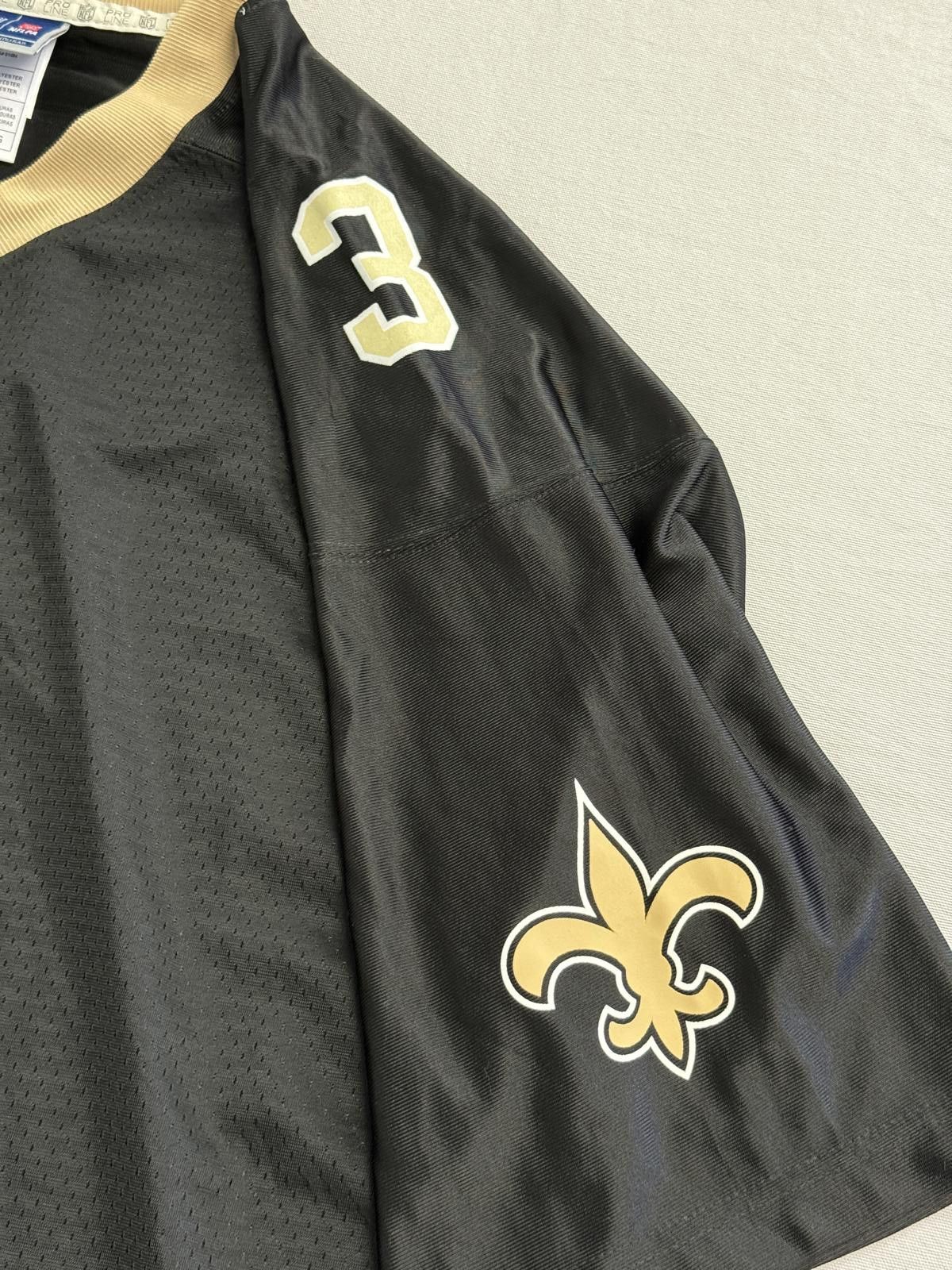 NFL NFL New Orlean Saints Jersey Will Lutz Backwards #3 XL Size US XL / EU 56 / 4 - 7 Thumbnail