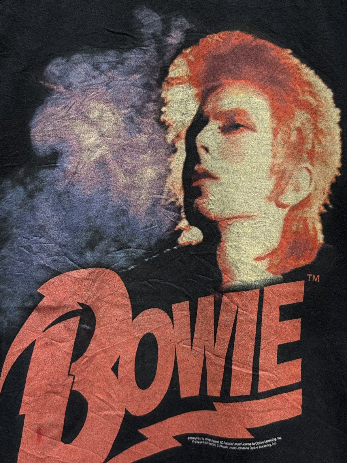 Band Tees David Bowie Promo Faded Tee Size US XL / EU 56 / 4 - 2 Thumbnail