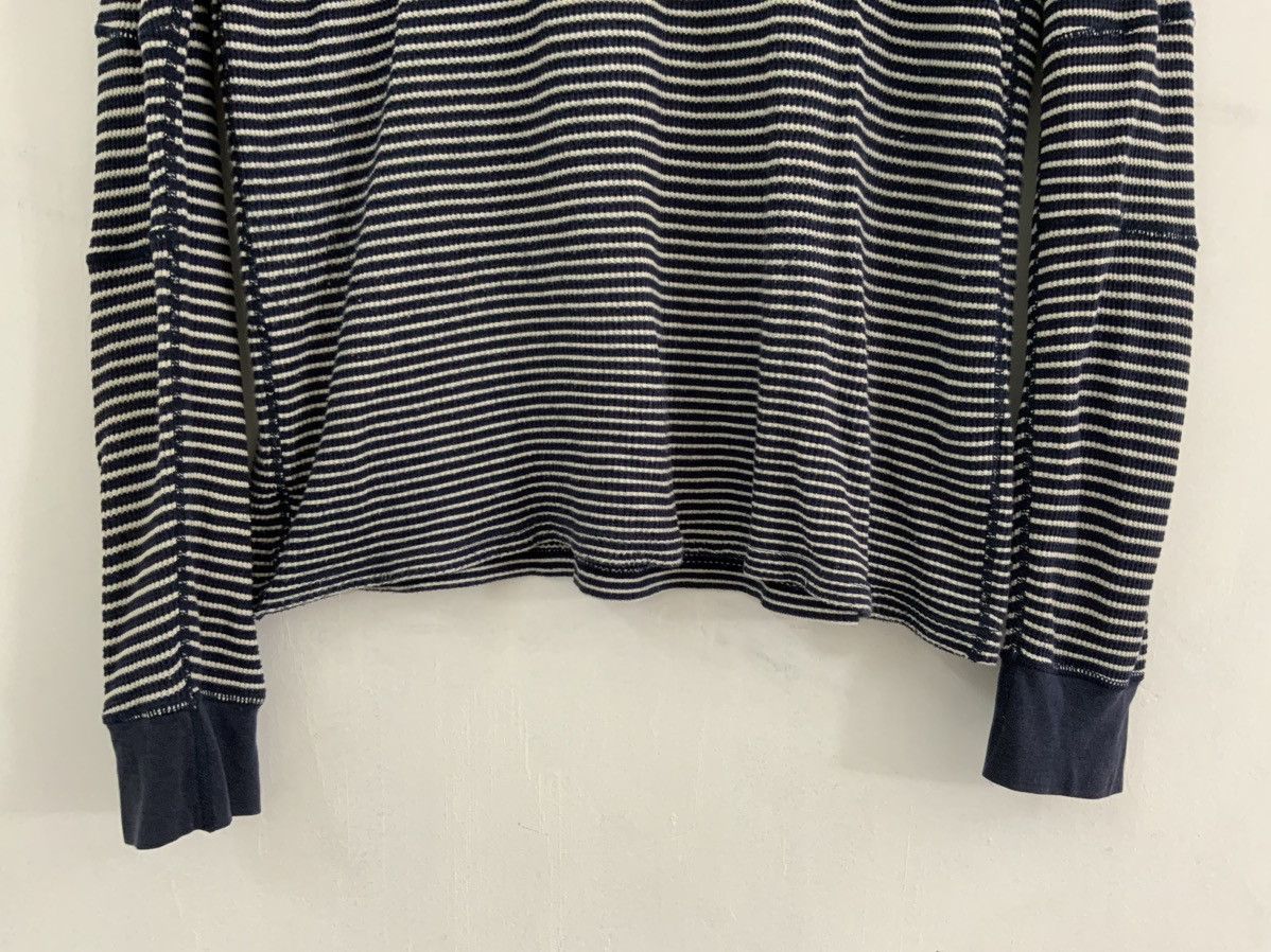 Japanese Brand Uniqlo undercover Stripe Long Sleeve Shirt Size US M / EU 48-50 / 2 - 5 Thumbnail