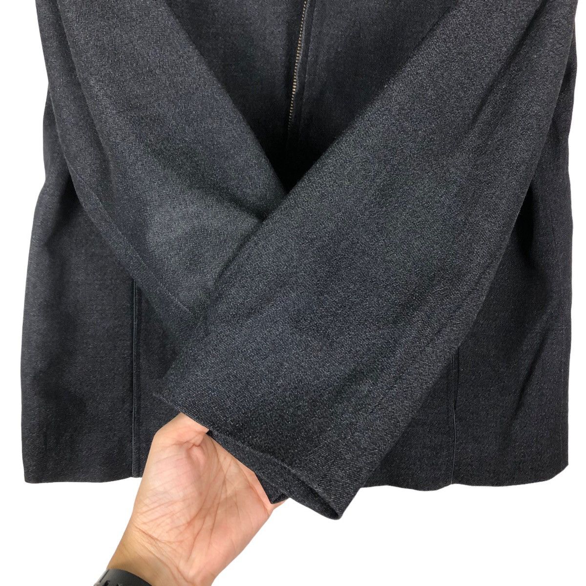 Issey Miyake 🔥Rich Black Zipper Jacket Kansai Bis Issey Miyake Size US M / EU 48-50 / 2 - 13 Thumbnail