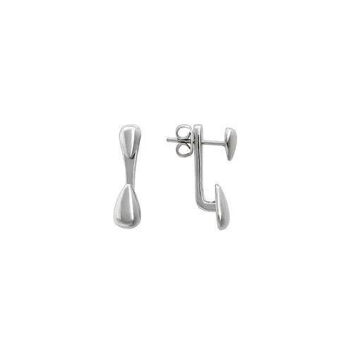 VIBE Fashion Drop Shape Couple Stud Earrings Size ONE SIZE - 3 Thumbnail