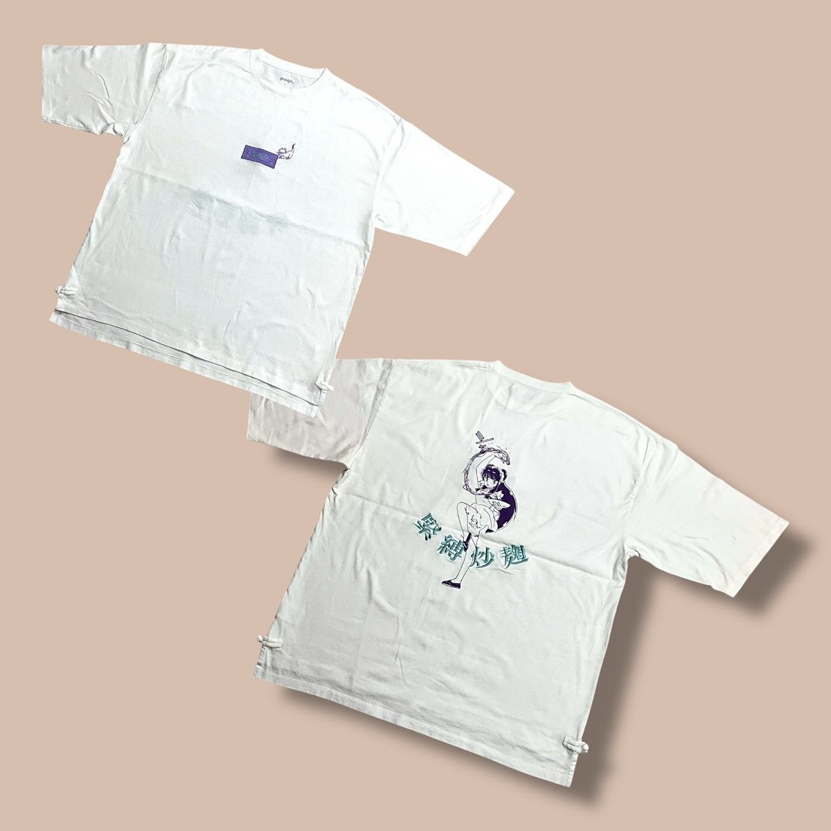 Anime Graniph X Ranma 1/2 Anime/Manga Tees Size US L / EU 52-54 / 3 - 1 Thumbnail