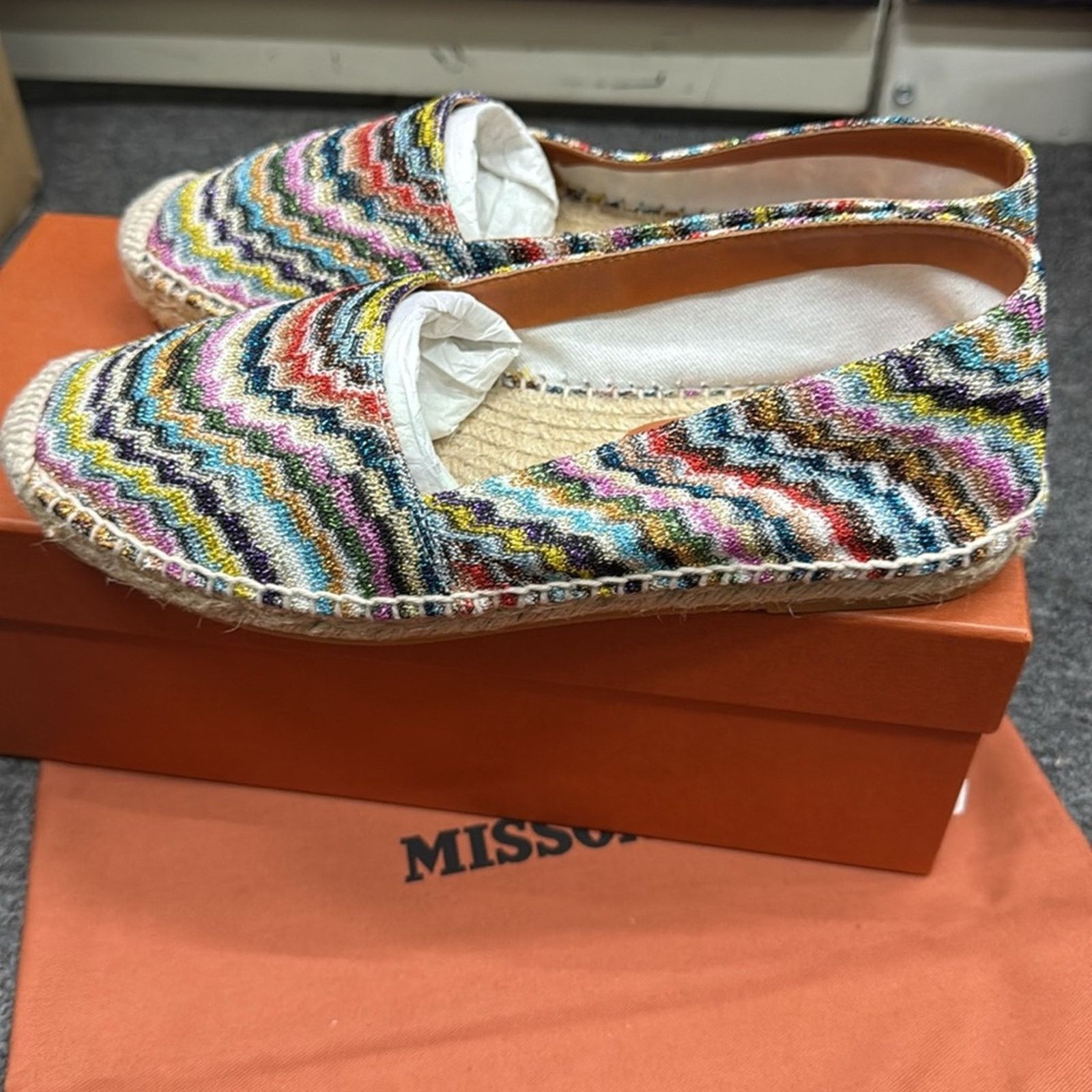 Missoni NWT Missoni Multicolor Espadrille Flats Size 36 US 6 Size US 6 / IT 36 - 5 Thumbnail