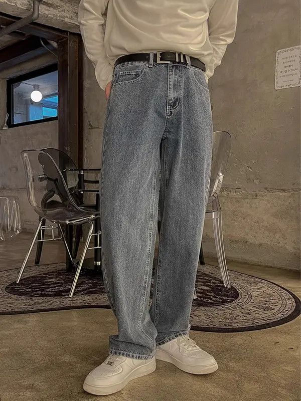 VIBE Blue Wide Leg Flare Denim Jeans Size US 30 / EU 46 - 1 Thumbnail