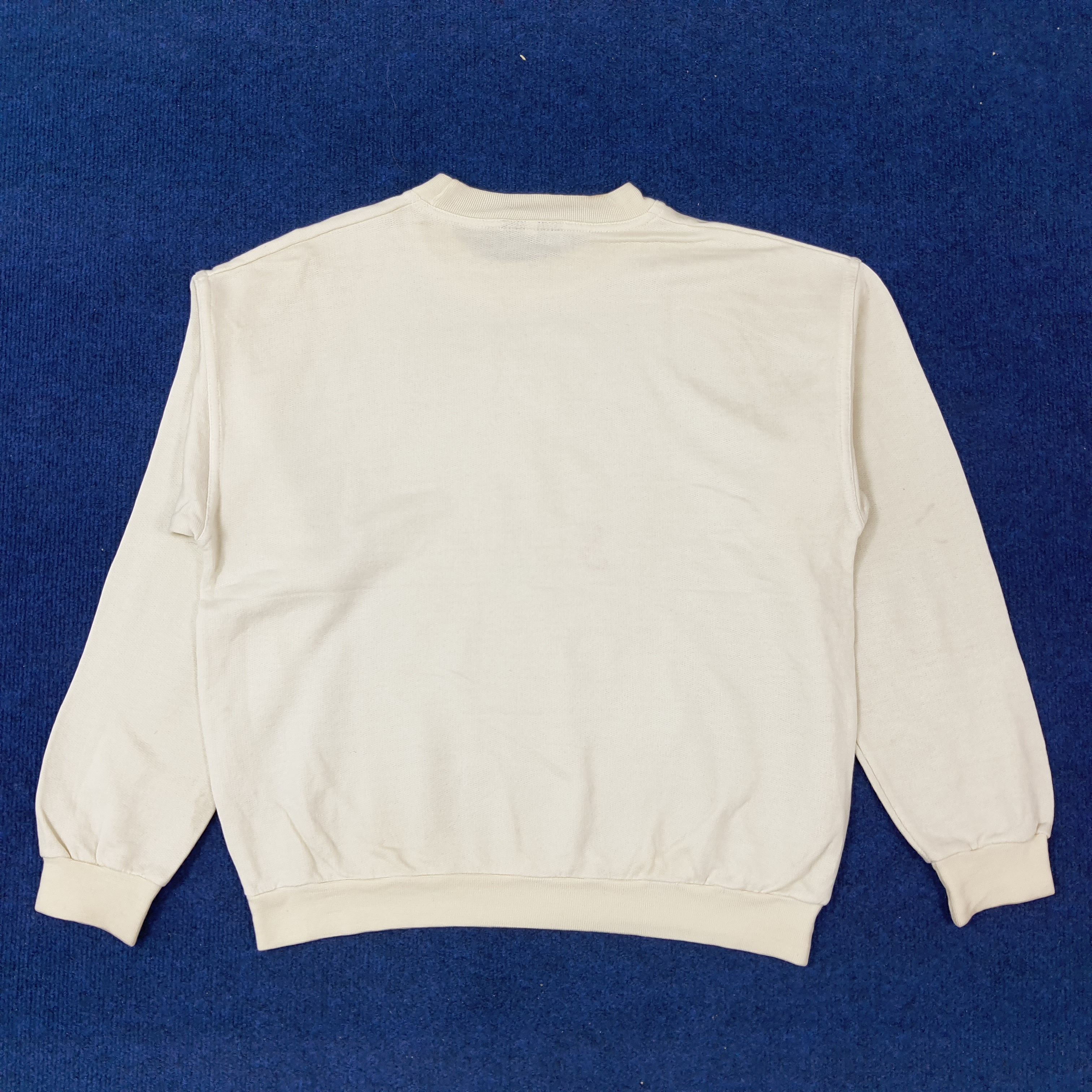 Vintage × Yves Saint Laurent Vintage Yves Saint Laurent On White Embroidery Sweatshirt Size US XS / EU 42 / 0 - 3 Thumbnail