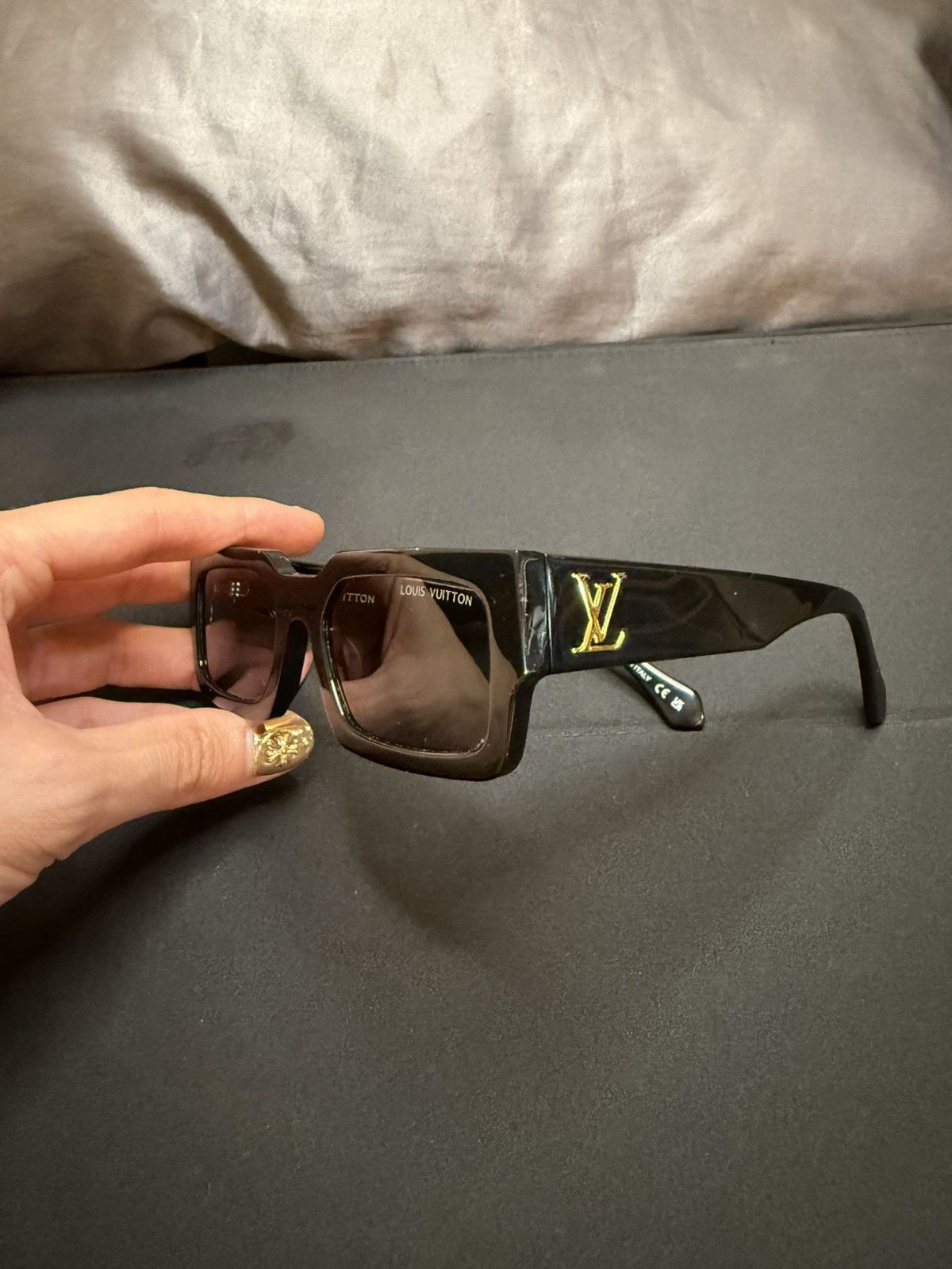 Louis Vuitton lv clash low square sunglasses Size ONE SIZE - 11 Thumbnail