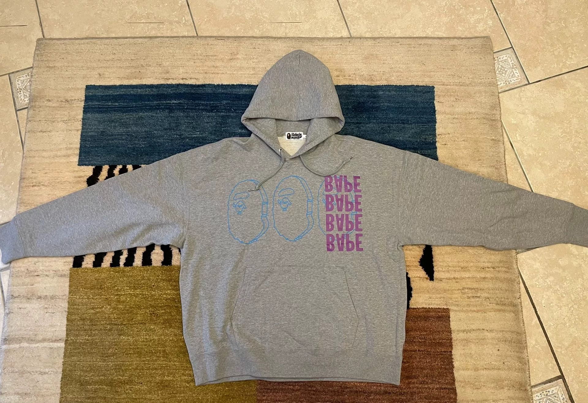 Bape Bape Printed Hoodie Size US XXL / EU 58 / 5 - 1 Thumbnail