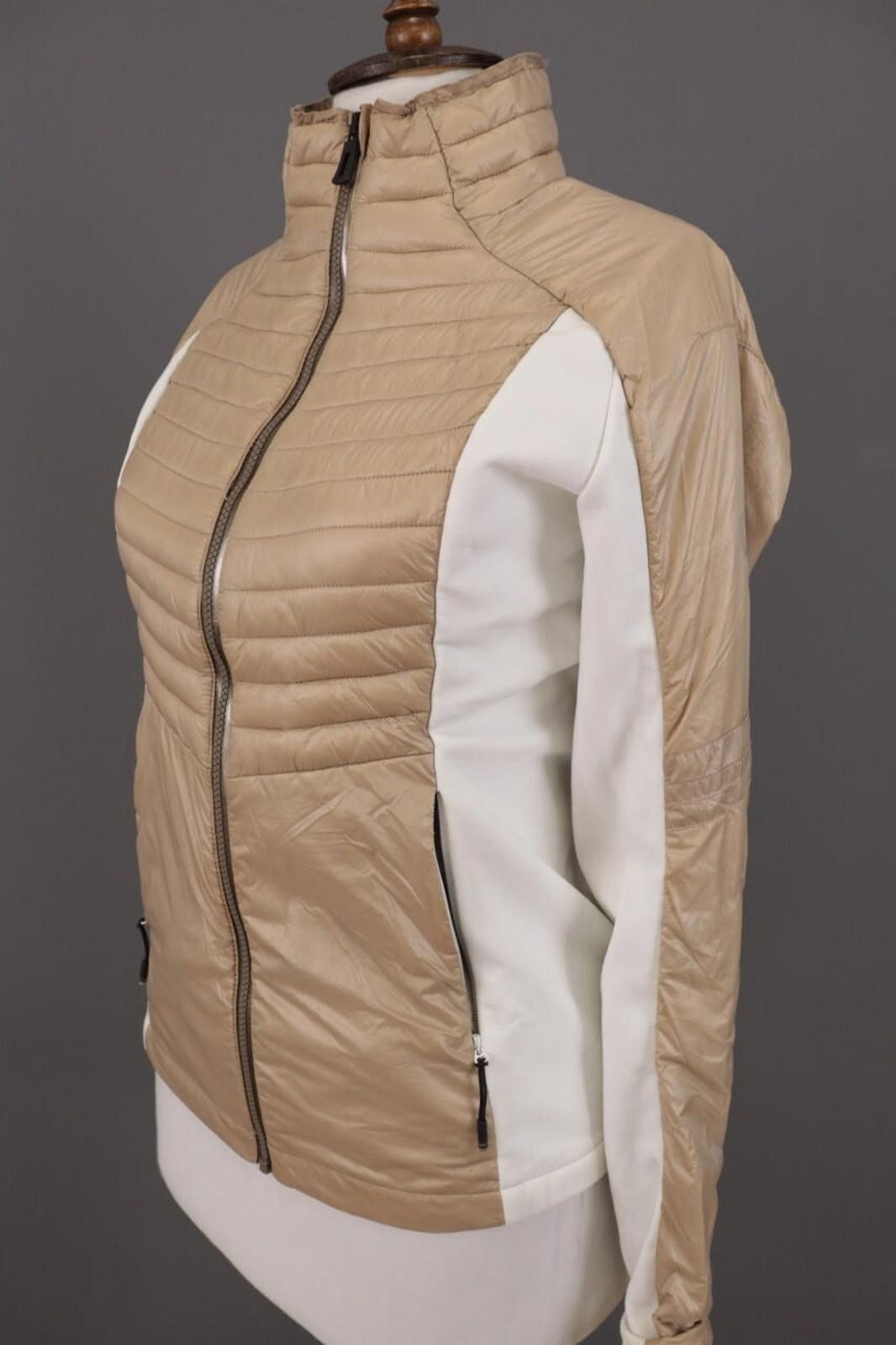 Rossignol Rossignol Beige Full Zip Hiking Outdoor Puffer Jacket Size M Size M / US 6-8 / IT 42-44 - 8 Thumbnail