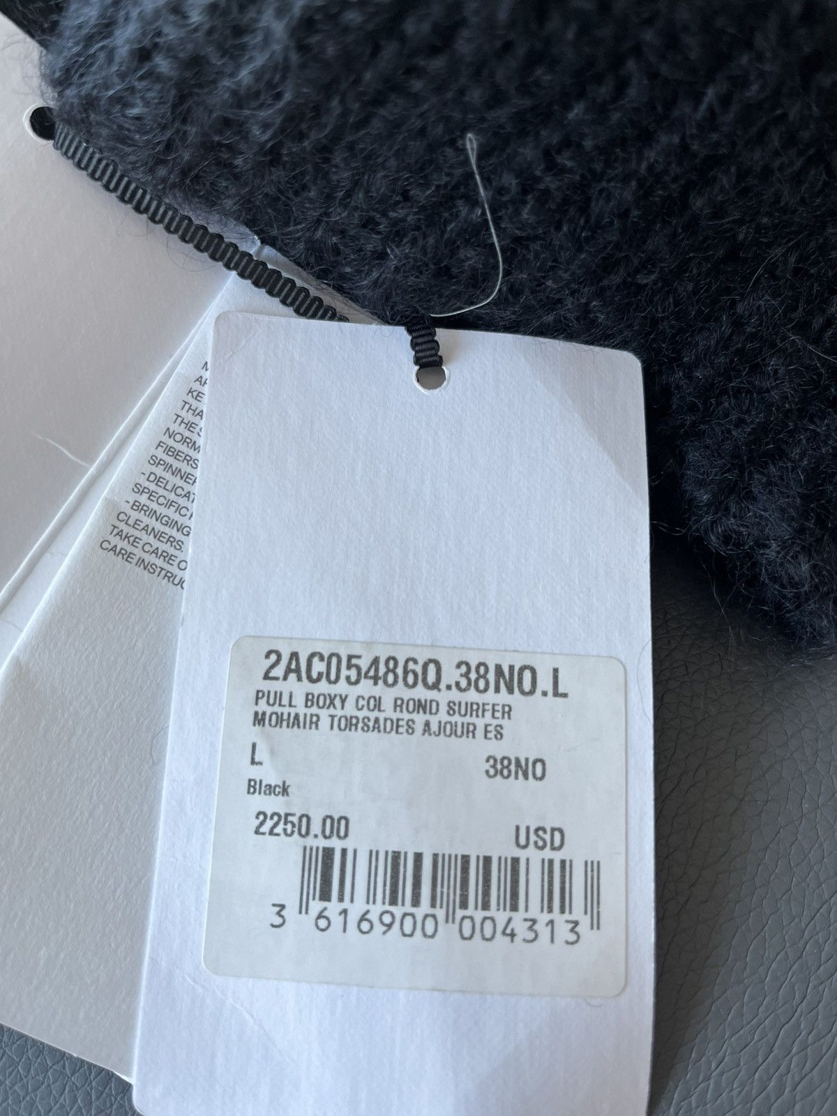 Celine × Hedi Slimane Super Runway Rare Brand New Celine Hedi Surfer Sweater Size US XL / EU 56 / 4 - 6 Thumbnail